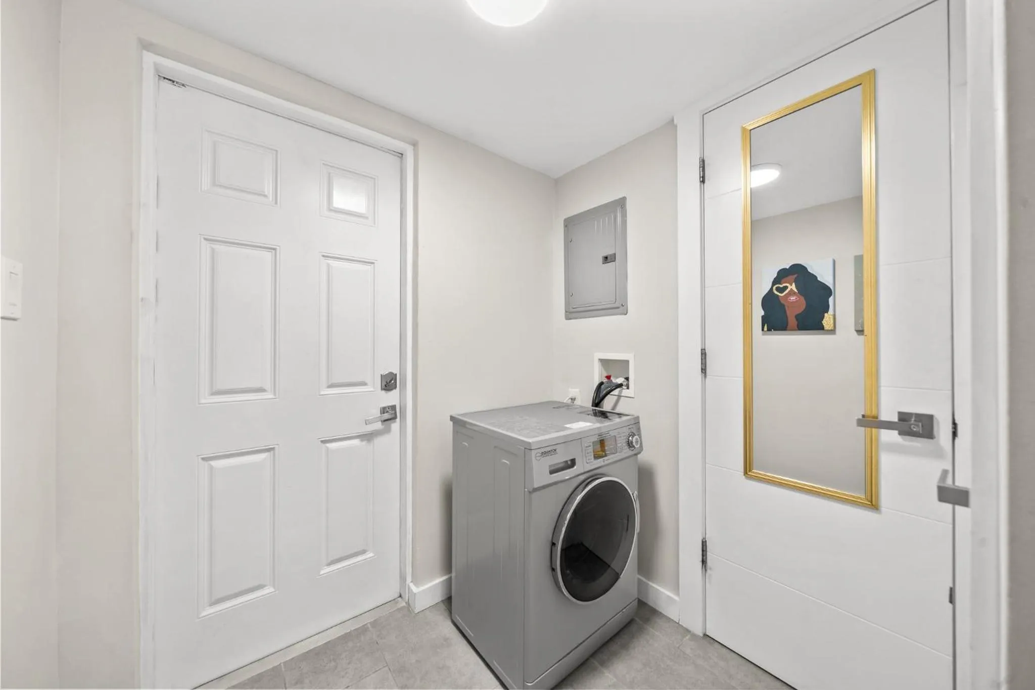 washing machine in The Banana River Resort