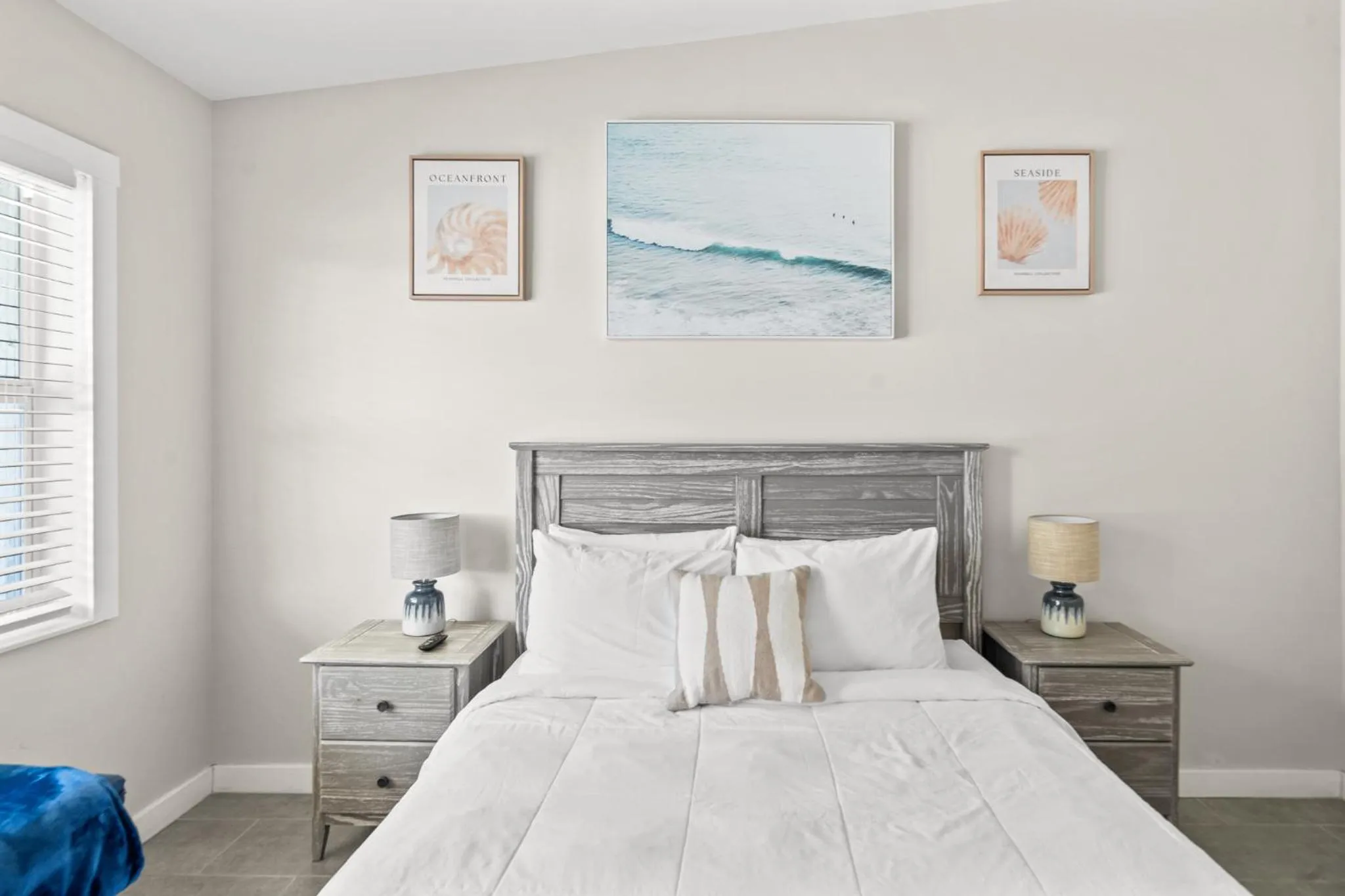 Bed in The Banana River Resort