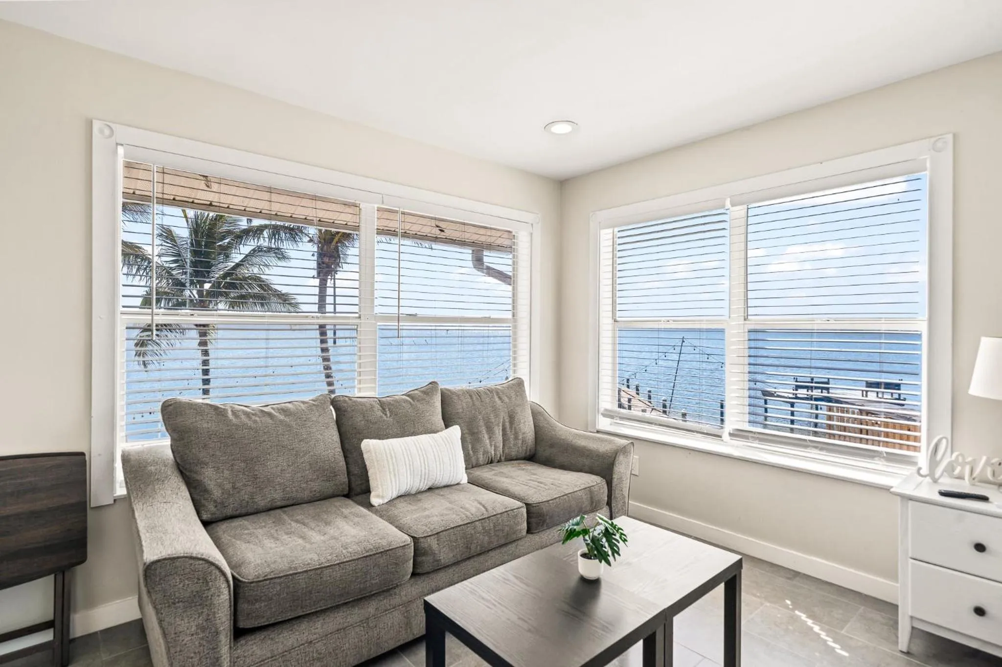 Seating area in The Banana River Resort