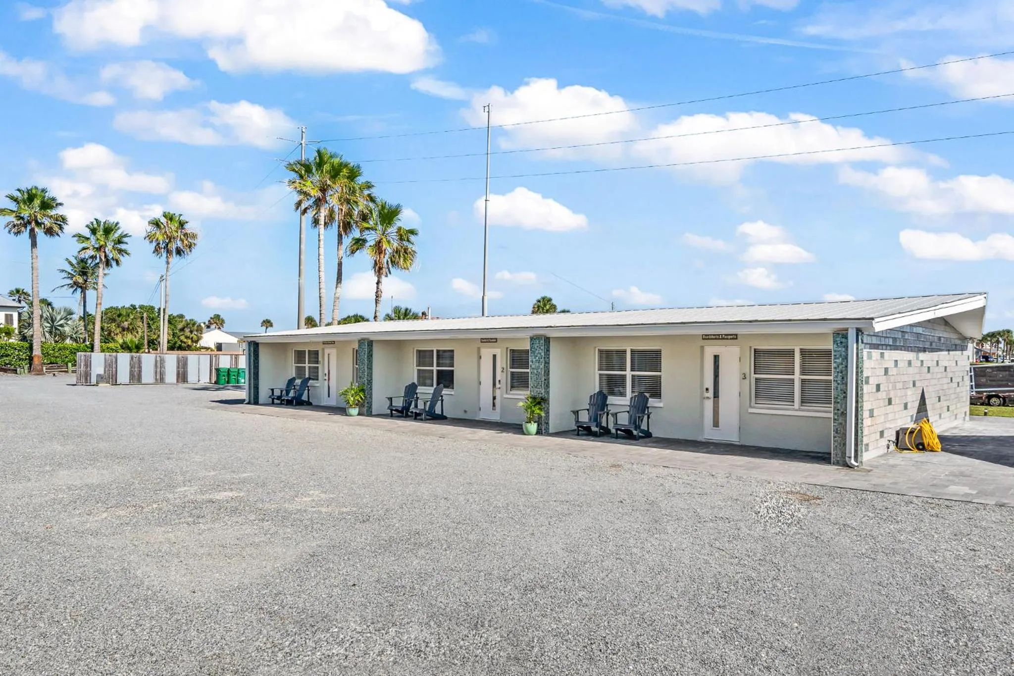 Property building in The Banana River Resort