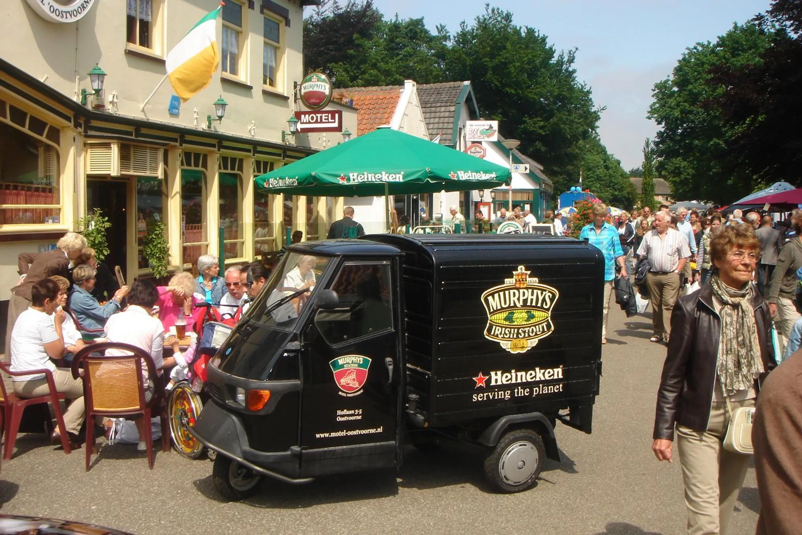 People in Motel Oostvoorne