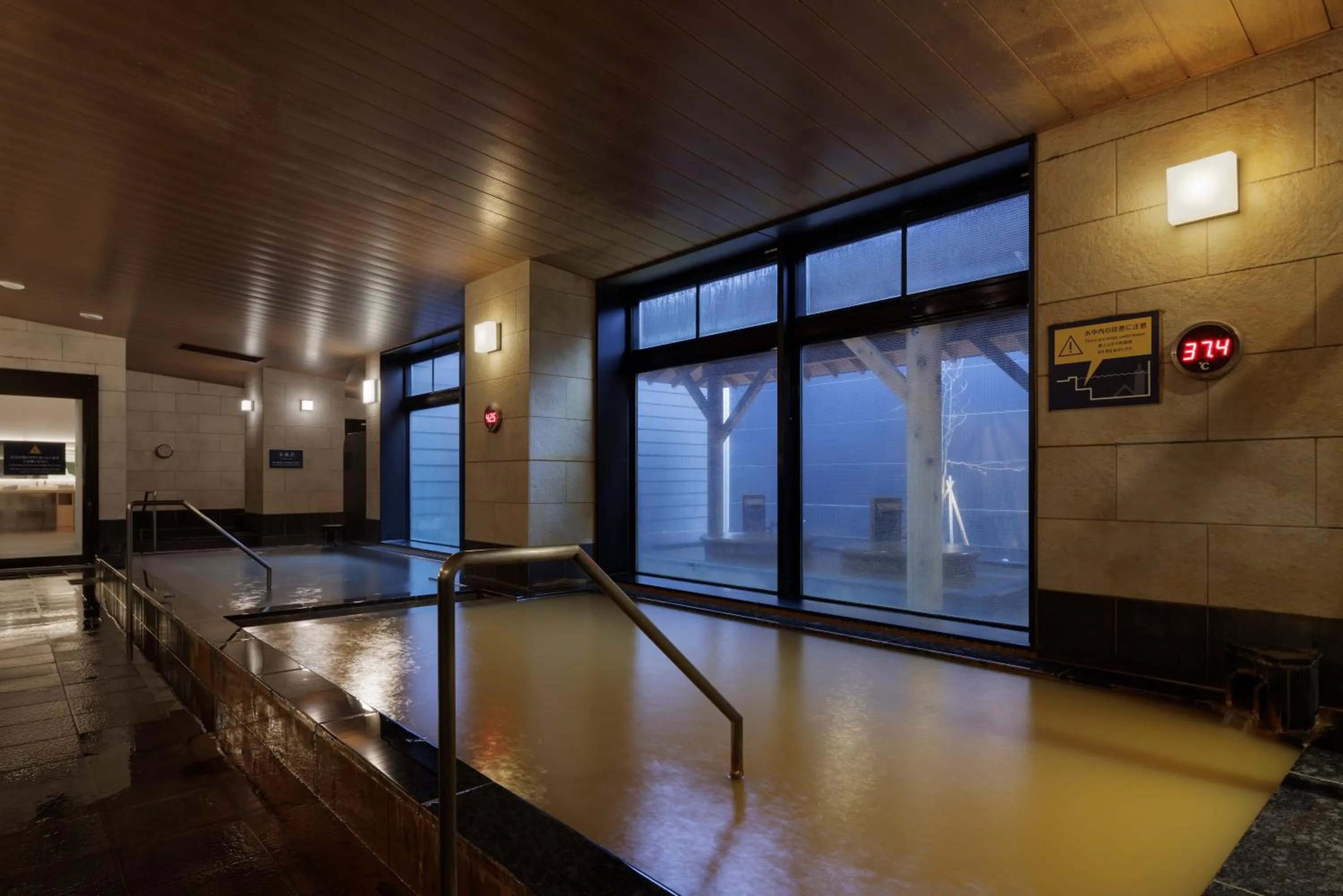 Hot Spring Bath in OMO5 Hakodate by Hoshino Resorts