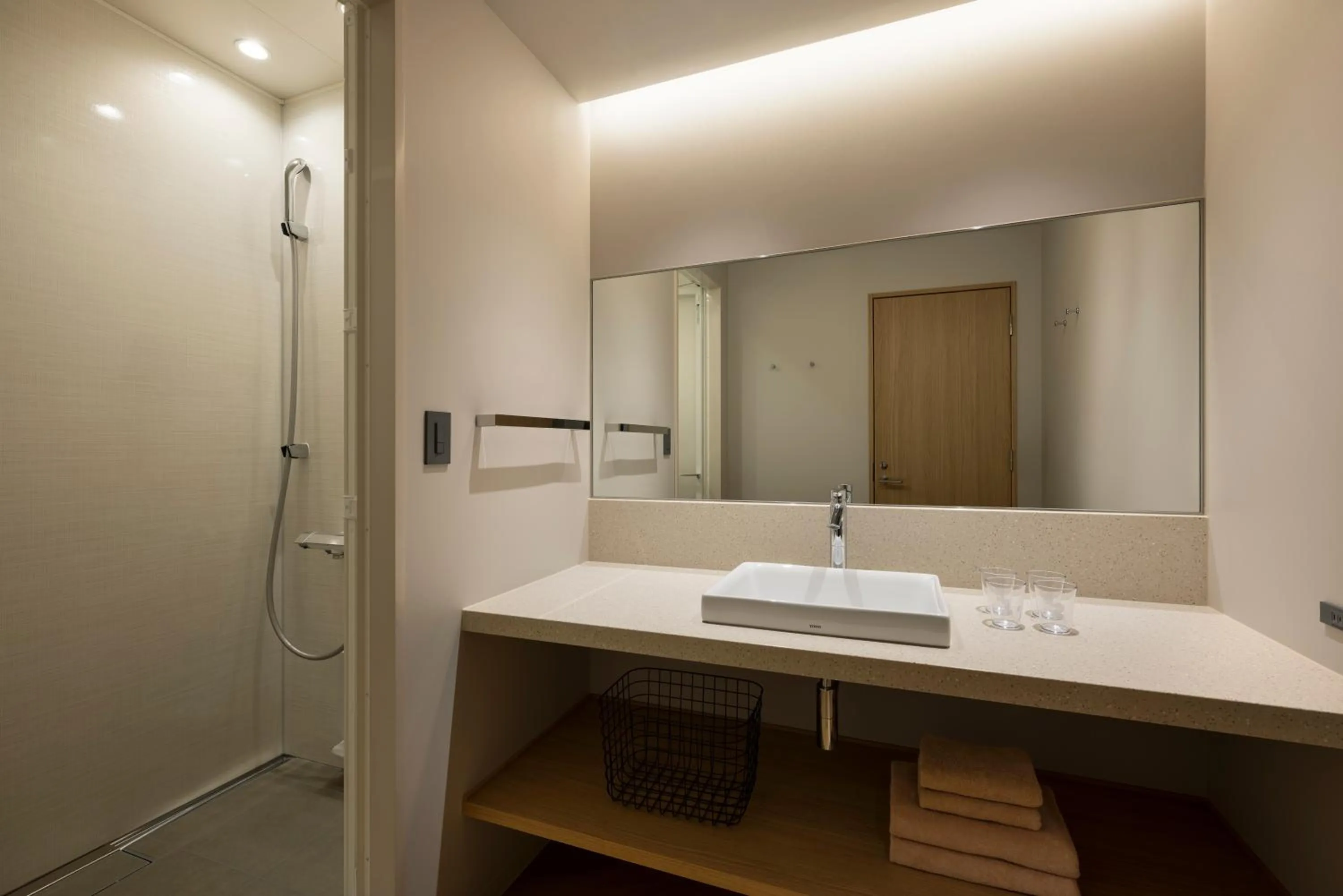 Bathroom in OMO5 Hakodate by Hoshino Resorts