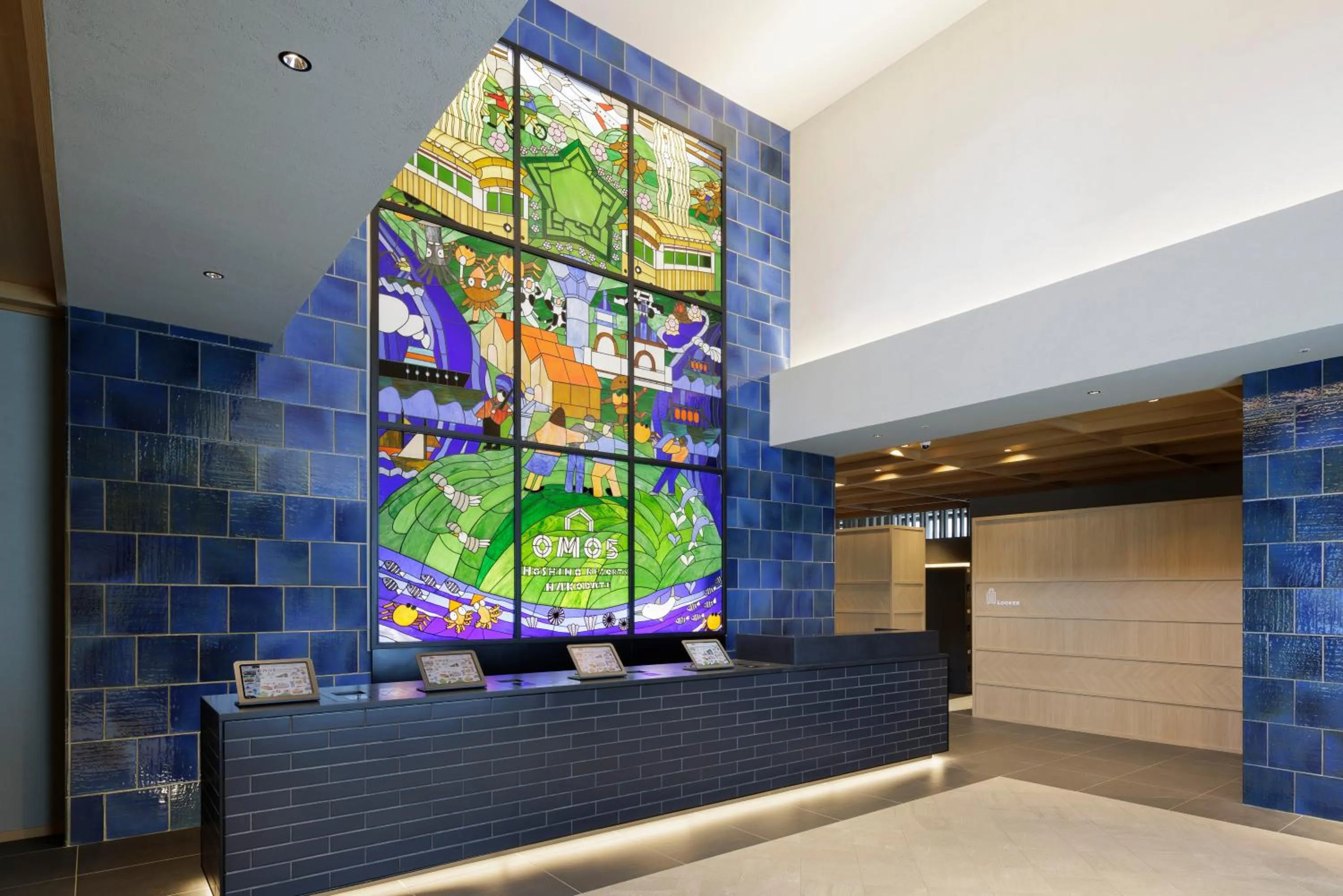 Lobby or reception in OMO5 Hakodate by Hoshino Resorts