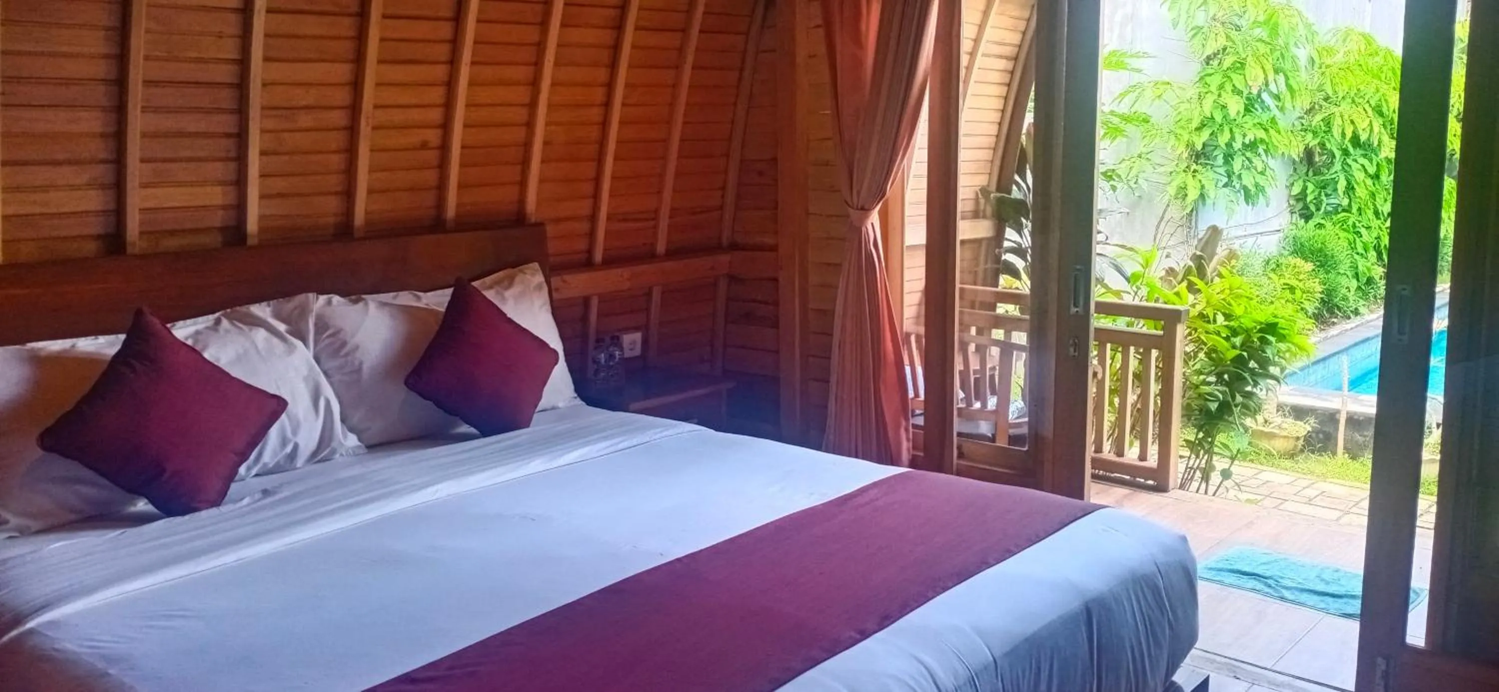 Bedroom, Bed in Visual inn