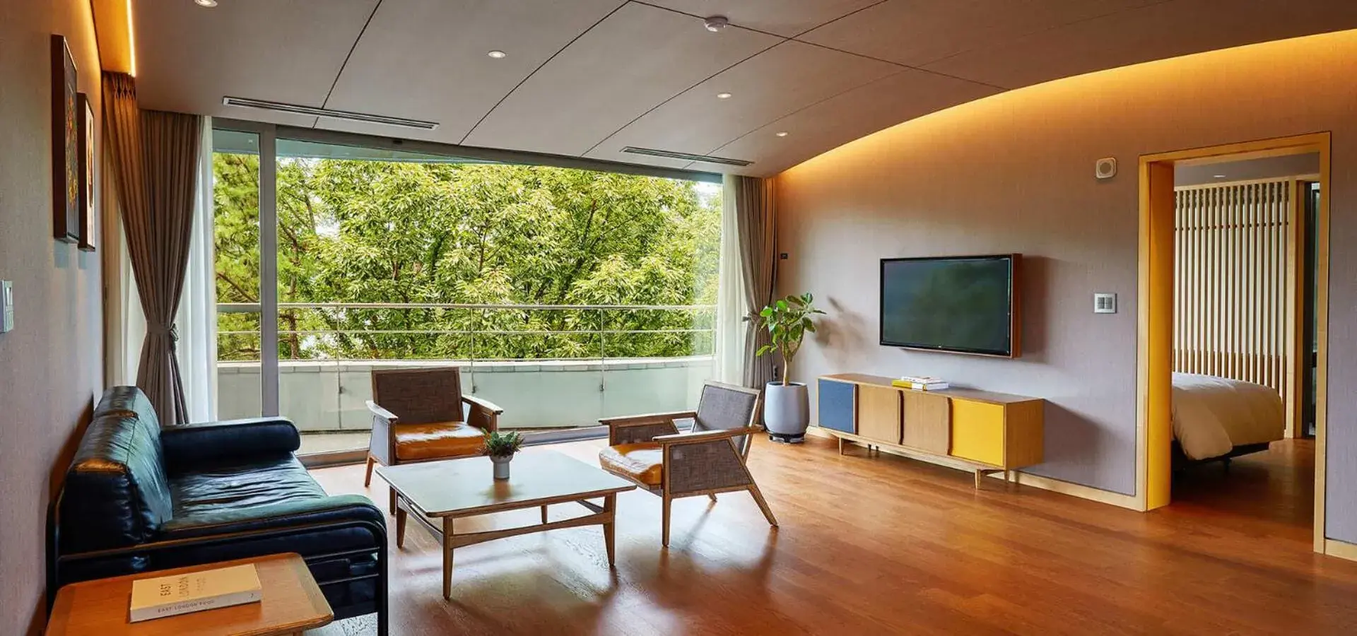 Bed in Ananti at Namhae Bed in Ananti at Namhae