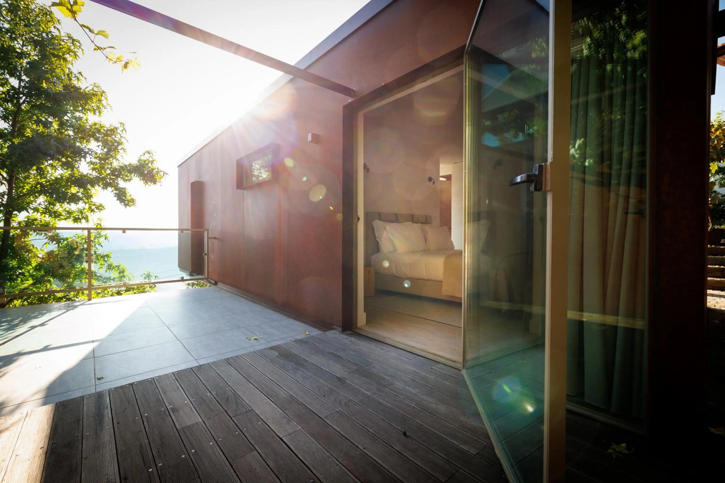 Patio in Vila Marim Country Houses