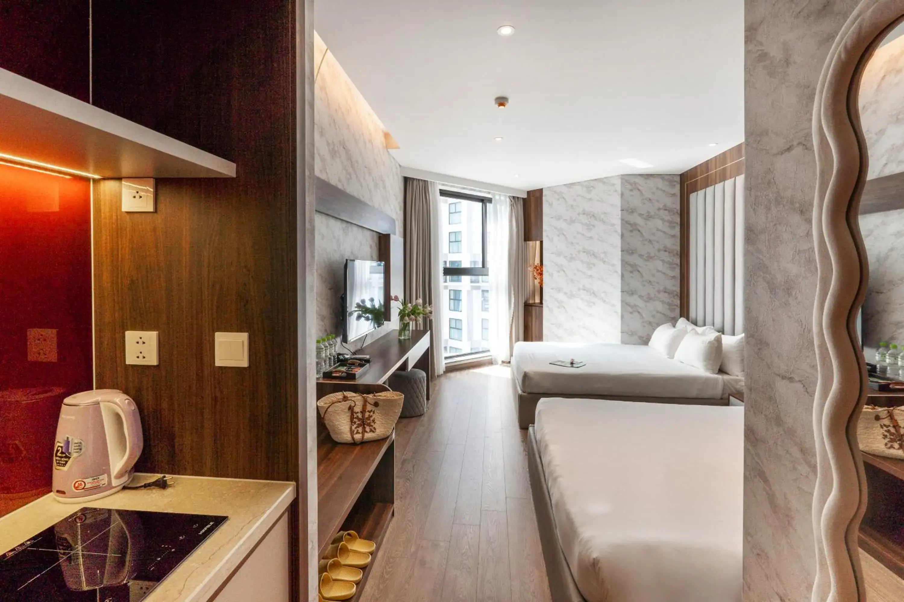 Photo of the whole room, Bed in Mandala Apartment & Resort Chambay, Mui Ne - By B4B & S3 Photo of the whole room, Bed in Mandala Apartment & Resort Chambay, Mui Ne - By B4B & S3