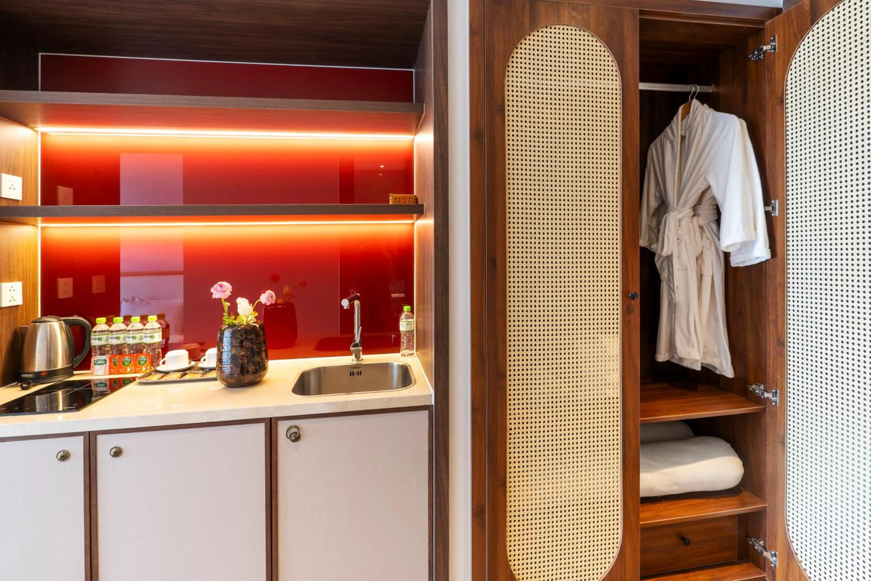 wardrobe in Mandala Apartment & Resort Chambay, Mui Ne - By B4B & S3