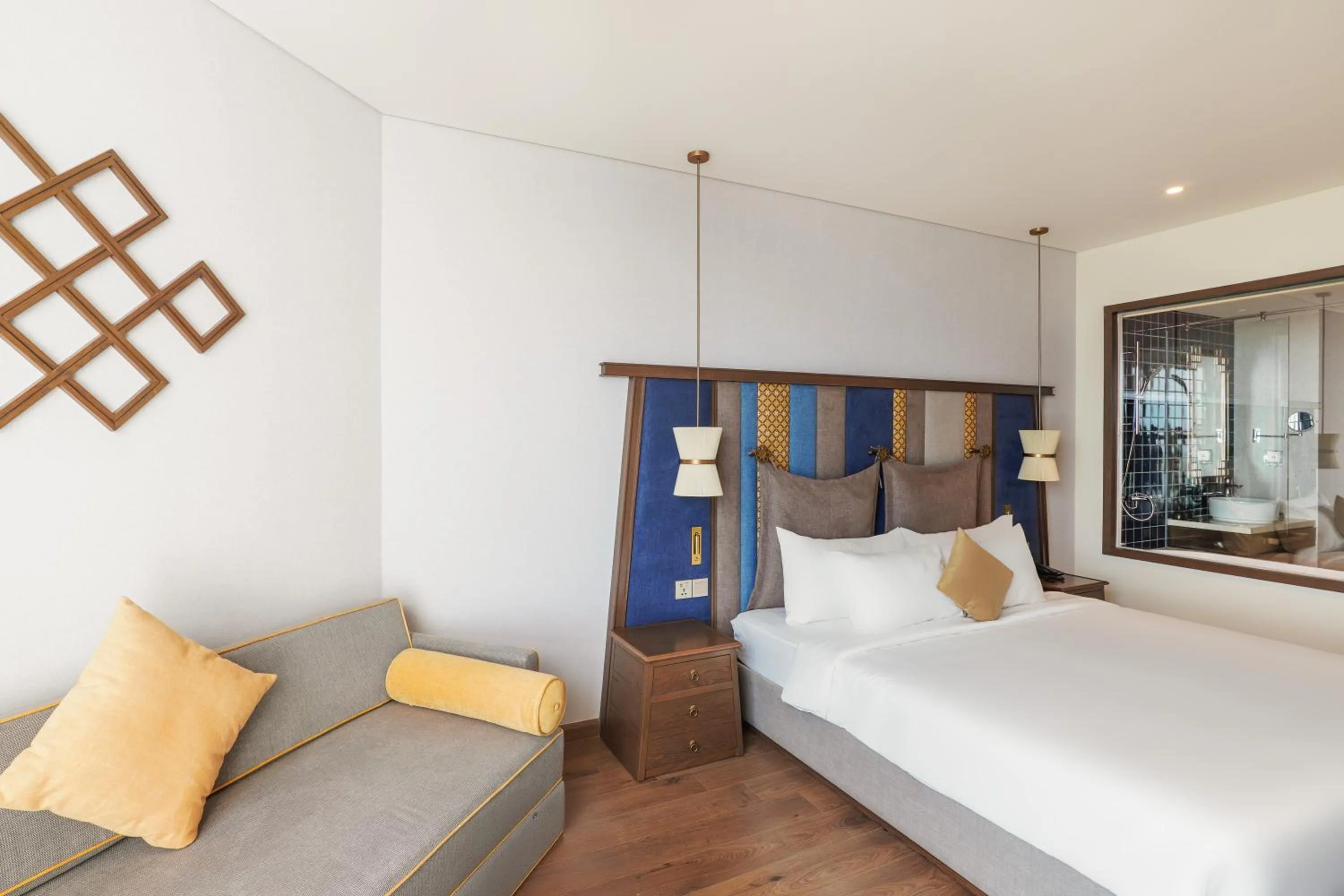 Photo of the whole room, Bed in Mandala Apartment & Resort Chambay, Mui Ne - By B4B & S3