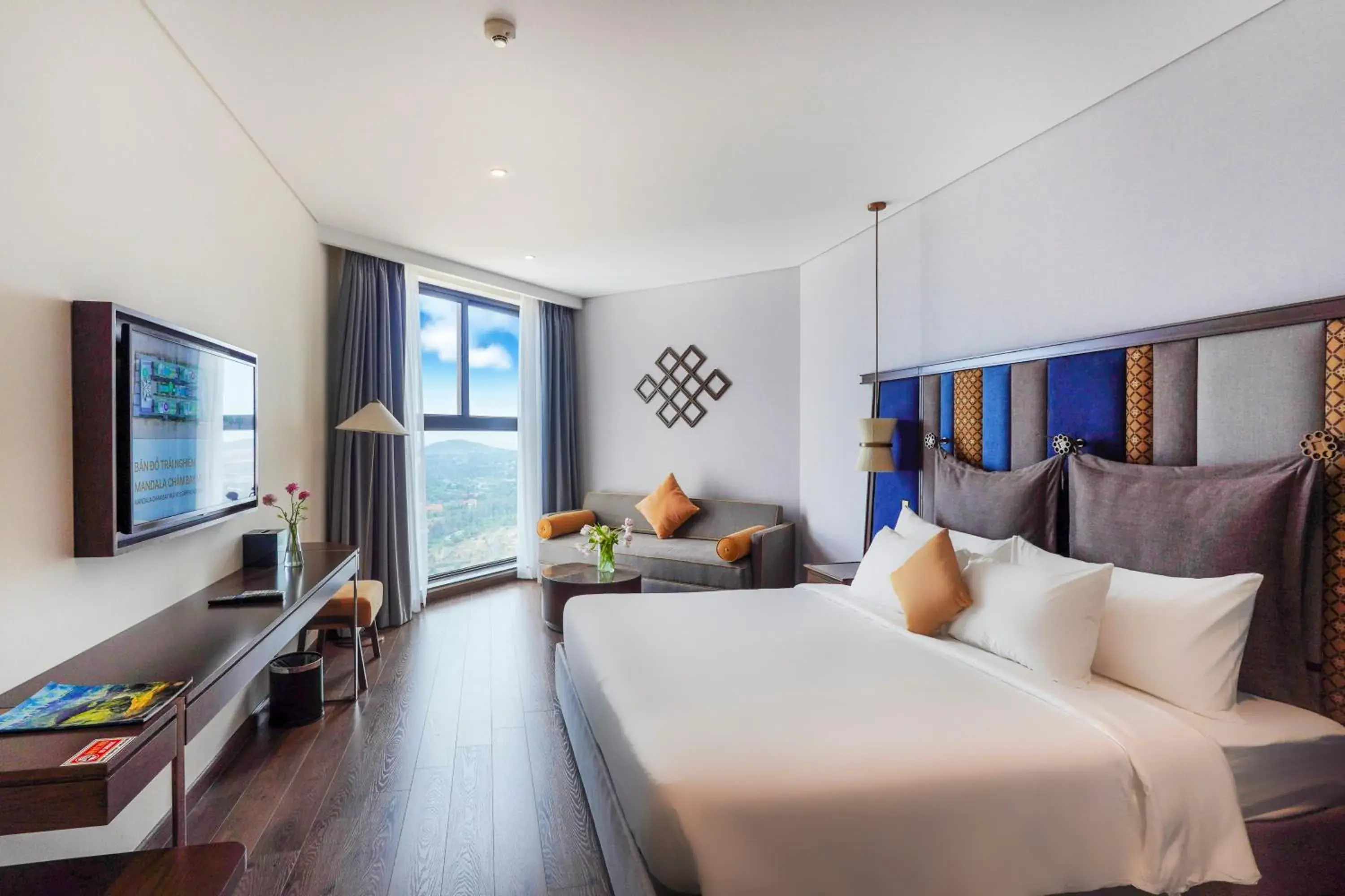 View (from property/room), Bed in Mandala Apartment & Resort Chambay, Mui Ne - By B4B & S3 View (from property/room), Bed in Mandala Apartment & Resort Chambay, Mui Ne - By B4B & S3