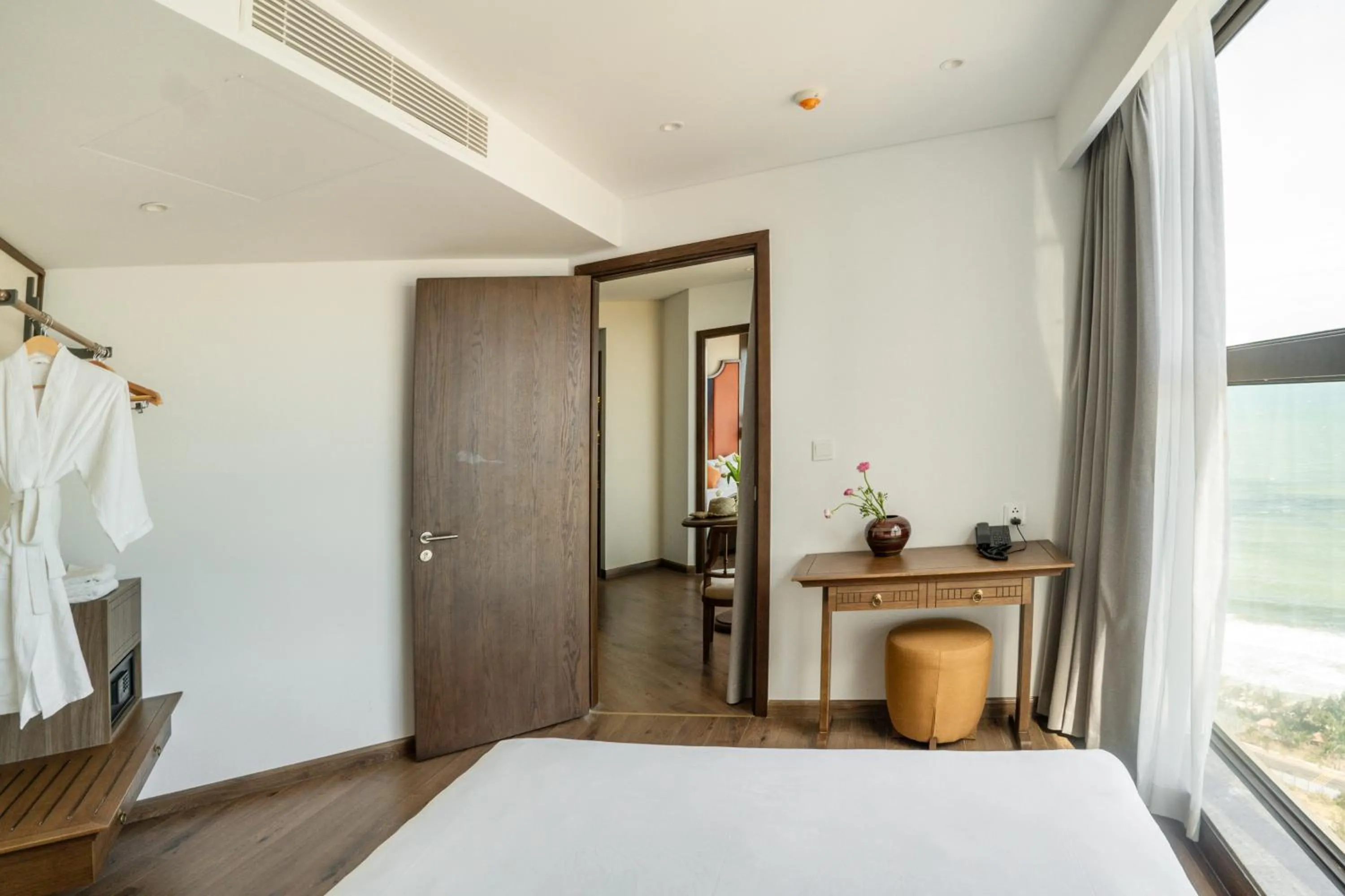 Bedroom, Bed in Mandala Apartment & Resort Chambay, Mui Ne - By B4B & S3