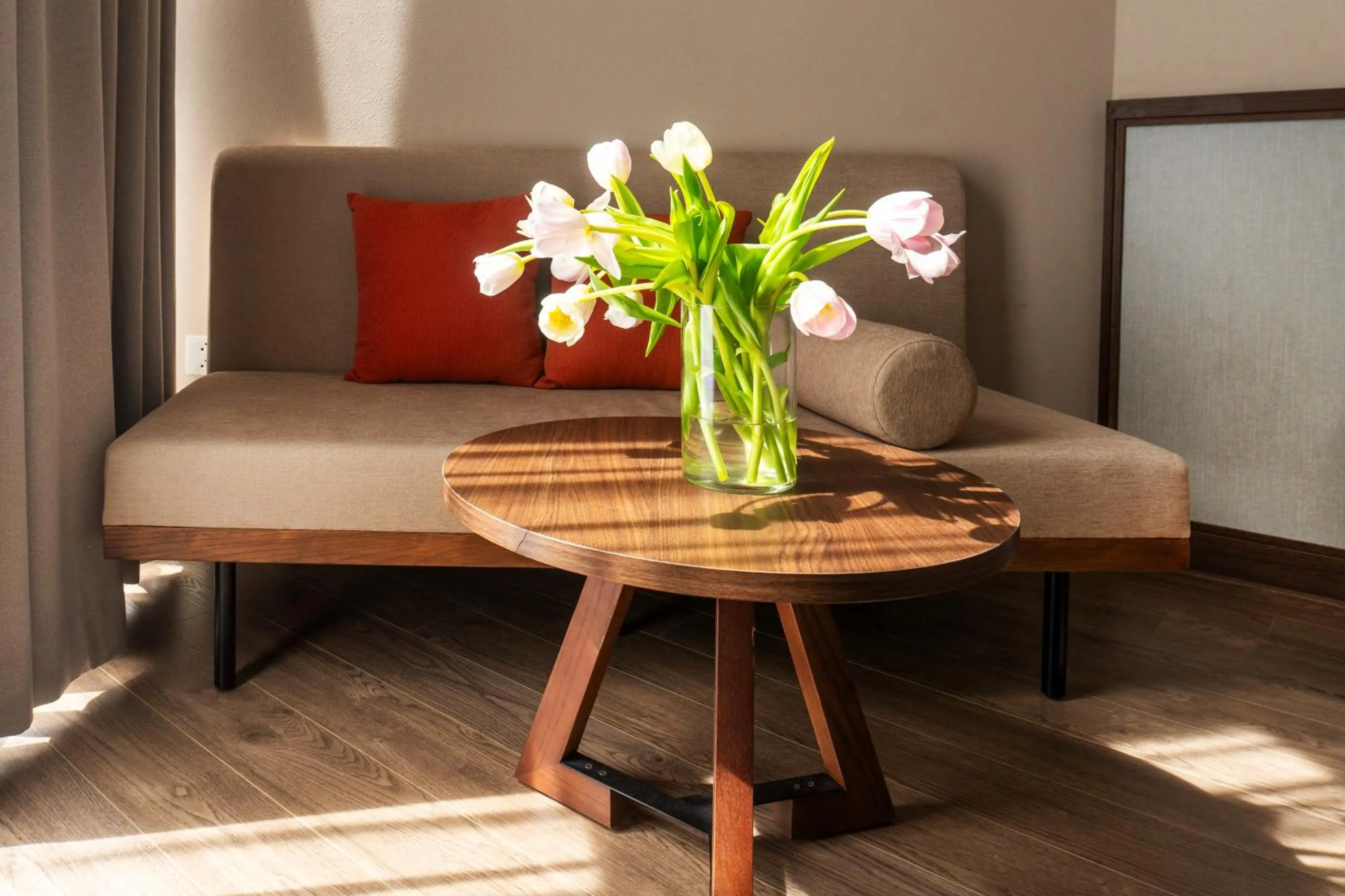 Seating area in Mandala Apartment & Resort Chambay, Mui Ne - By B4B & S3