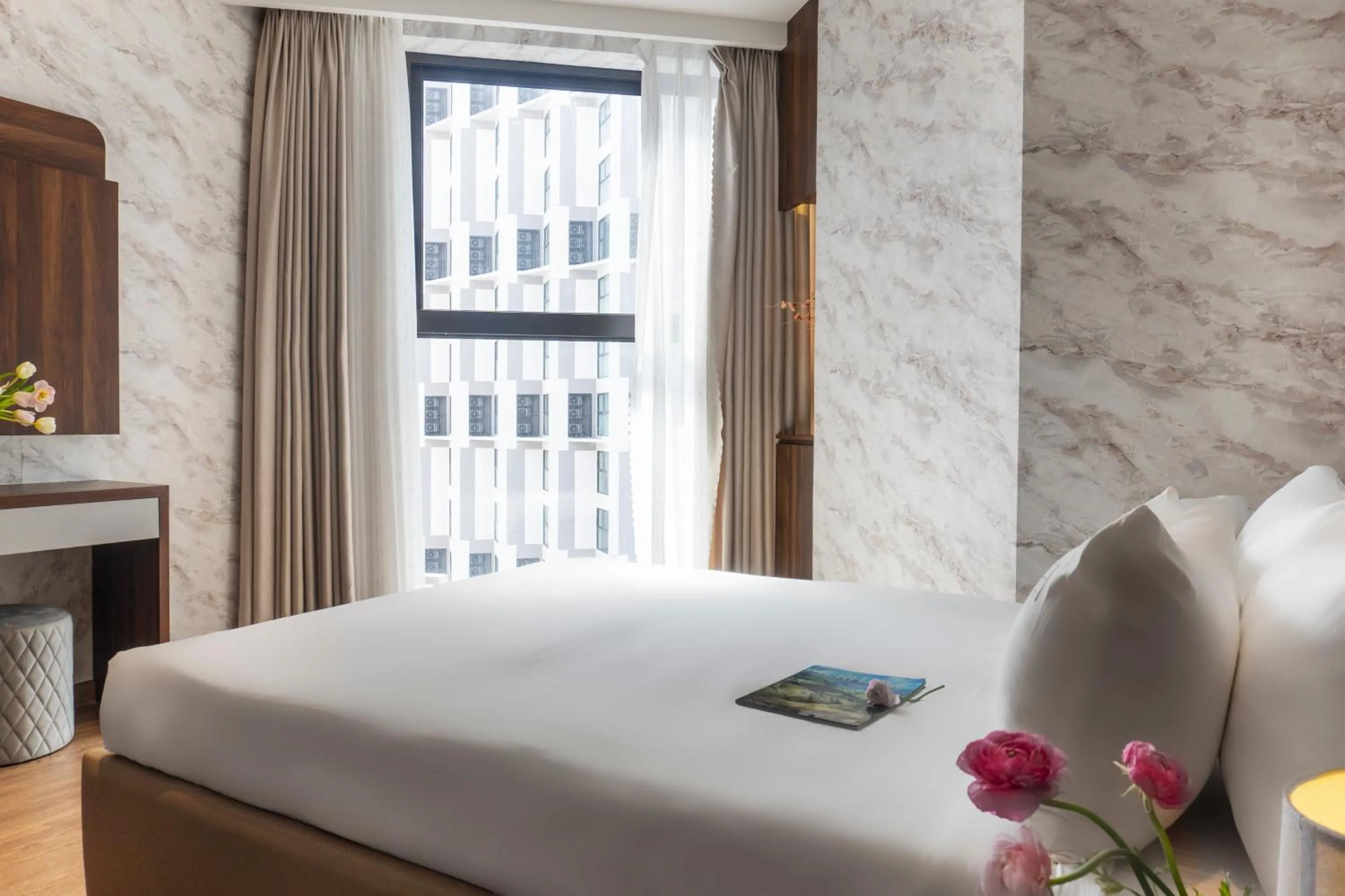 Bed in Mandala Apartment & Resort Chambay, Mui Ne - By B4B & S3