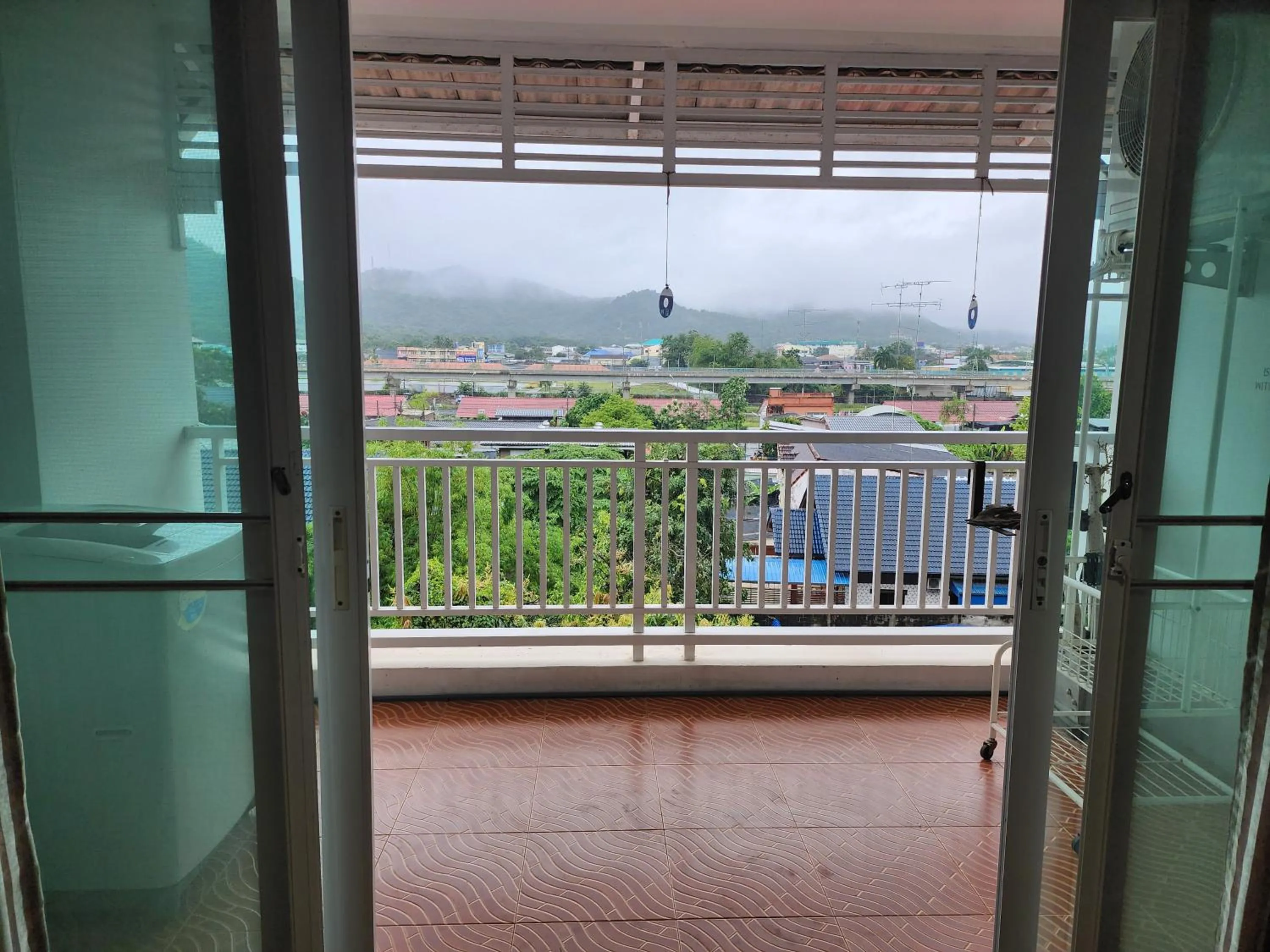 Balcony/Terrace in Cozy Condo @ Baan Klang Hua Hin