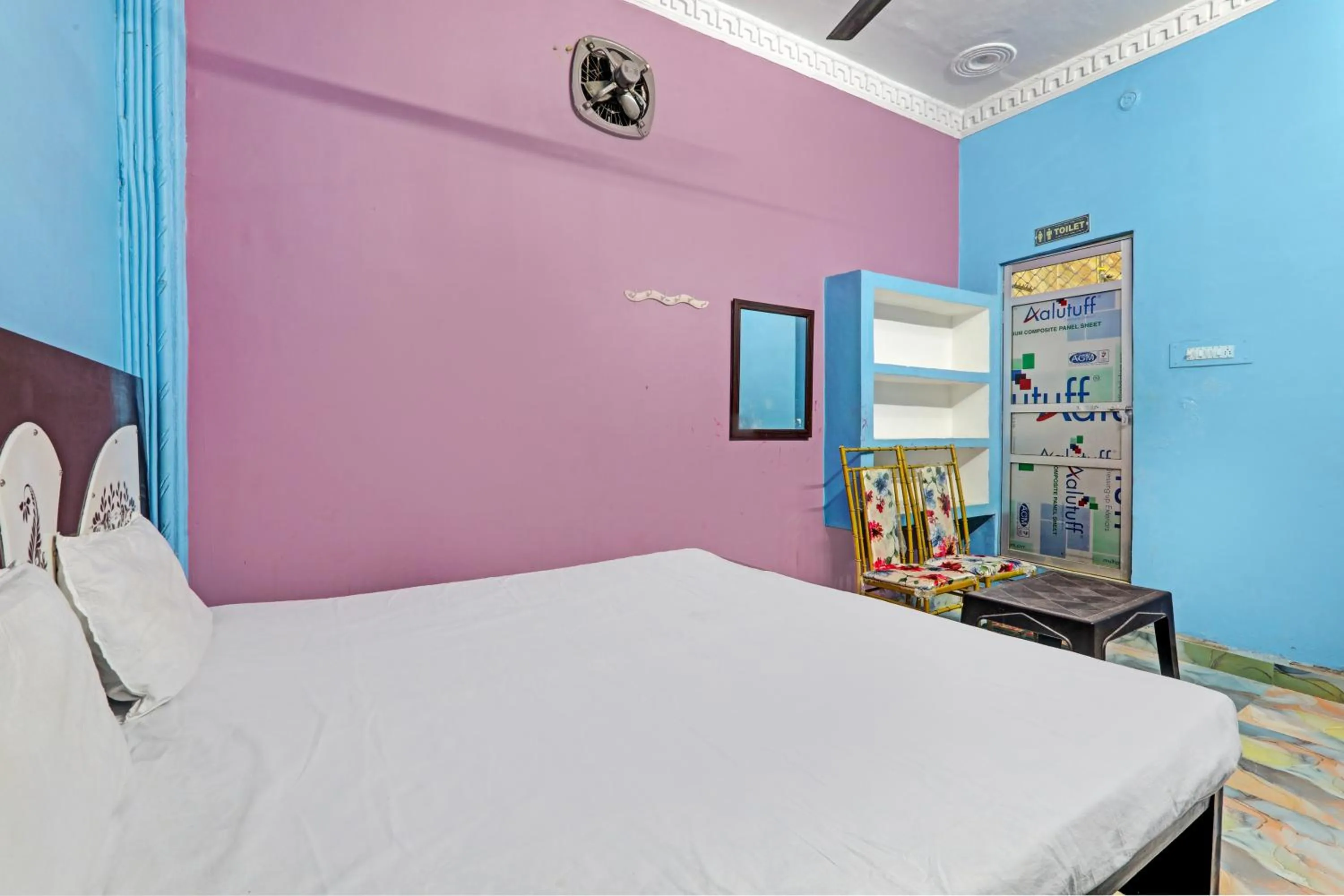 Bedroom, Bed in Hotel O Home Om marriage hall