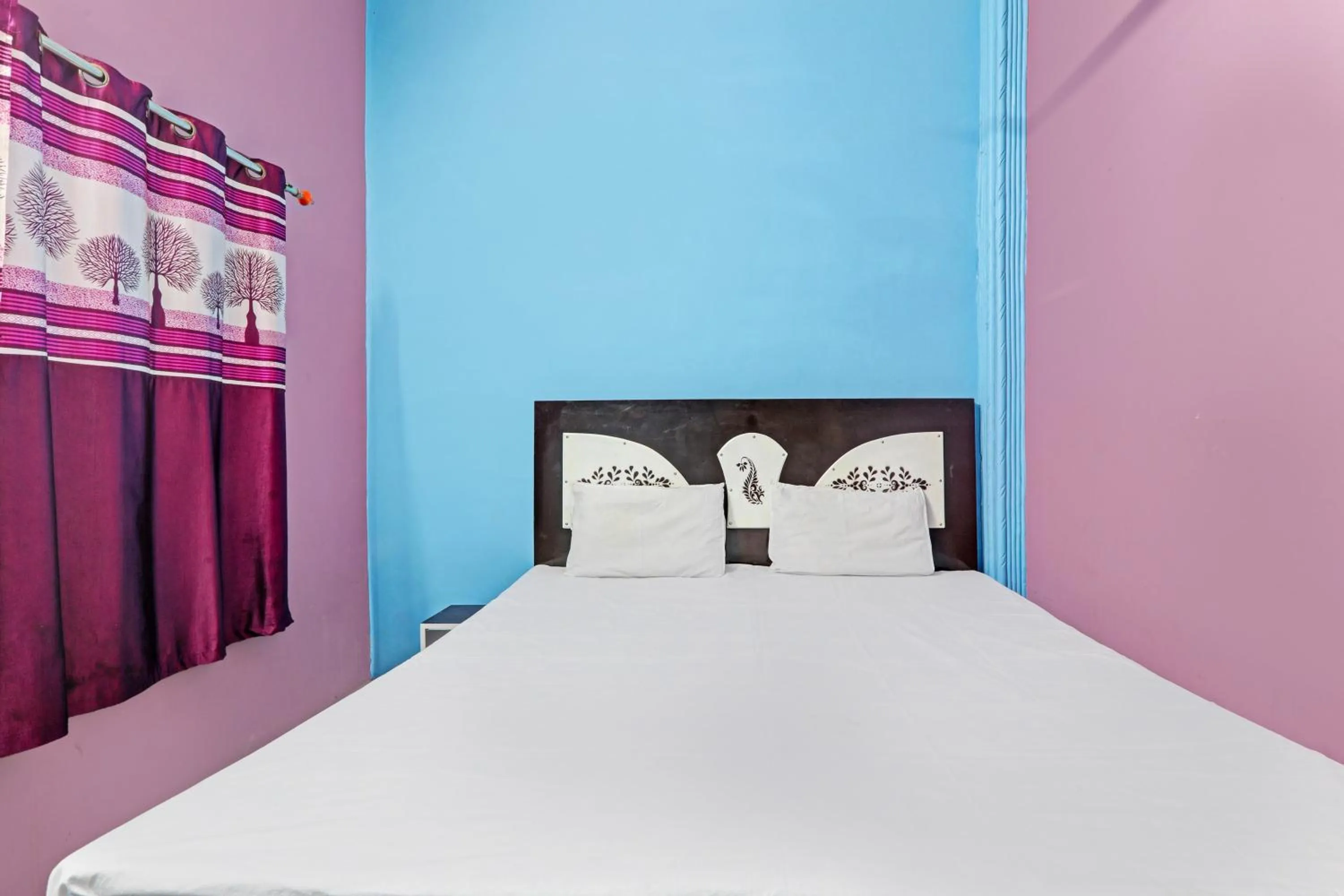 Bedroom, Bed in Hotel O Home Om marriage hall