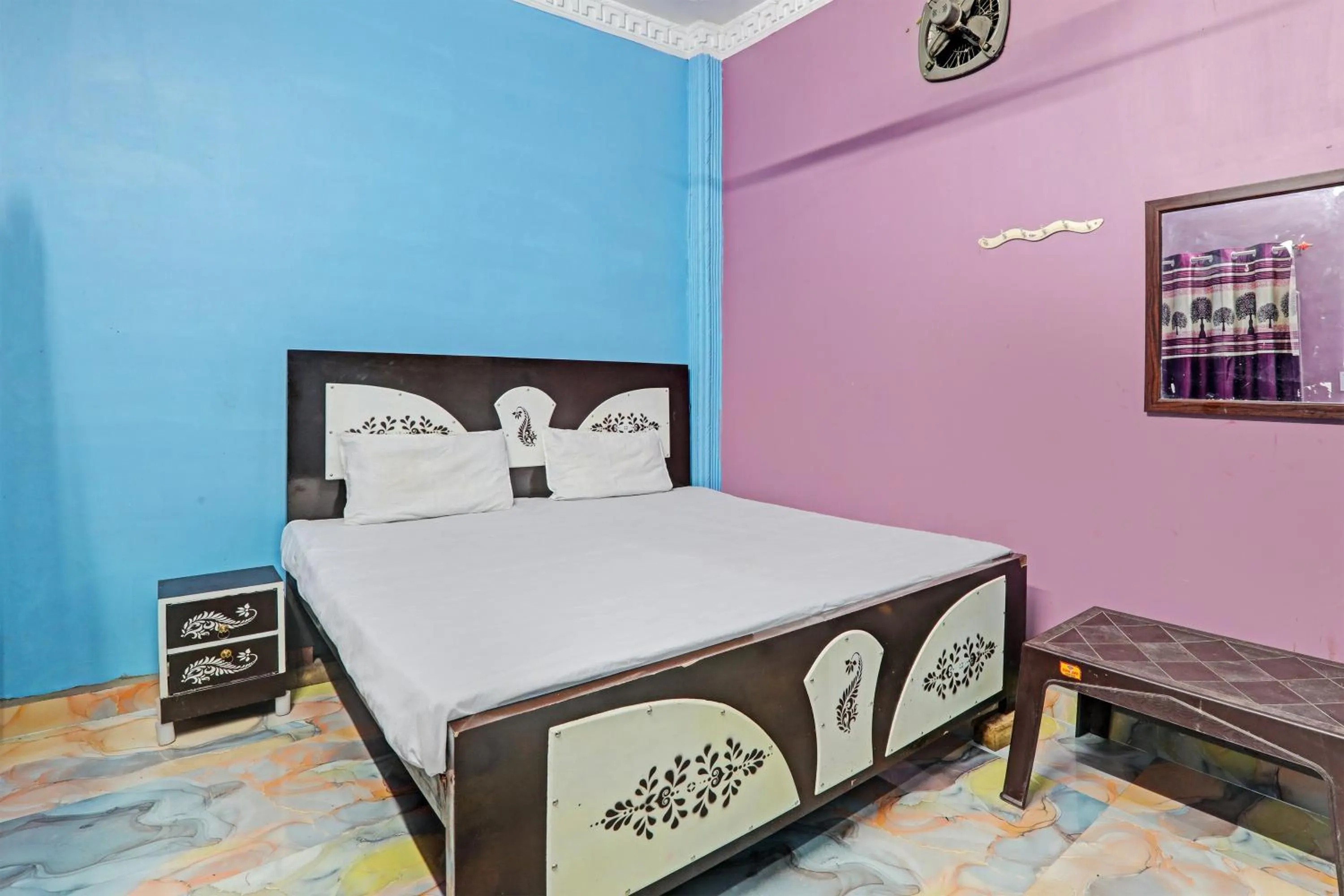 Bedroom, Bed in Hotel O Home Om marriage hall