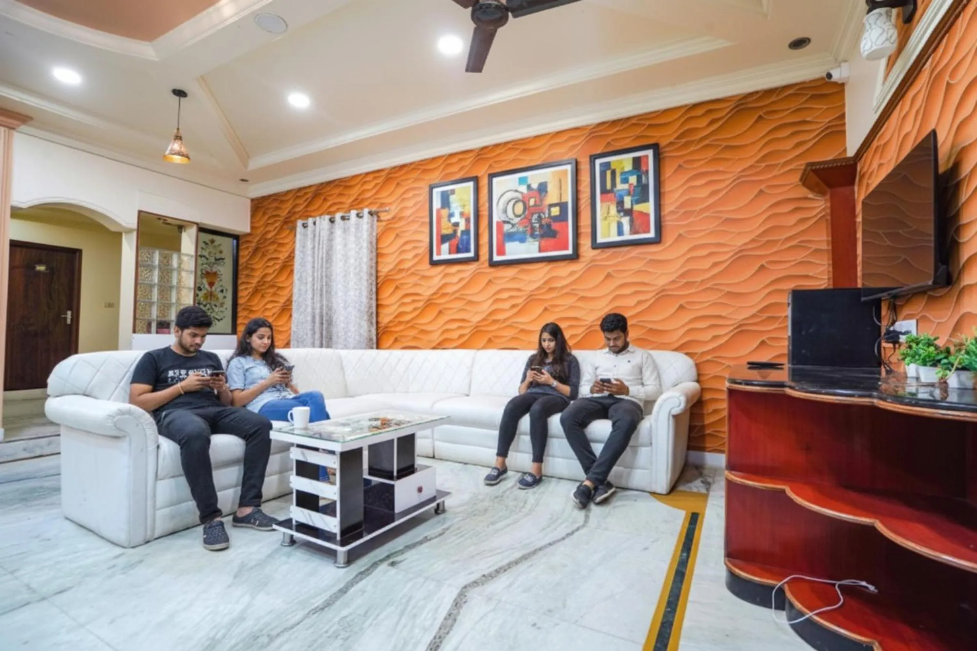 Seating area in Via The Imperial Green