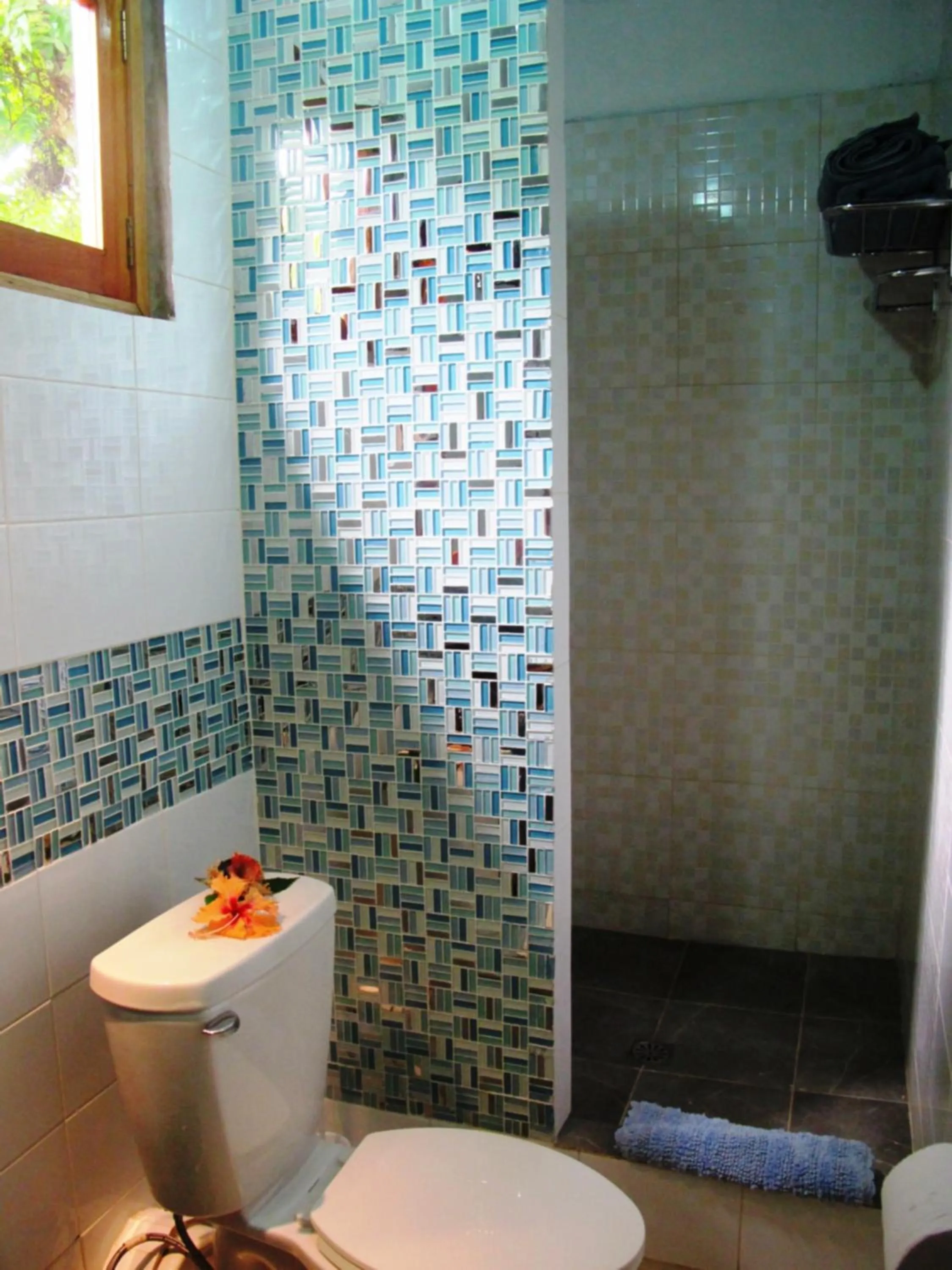 Shower in Hotel Iguanito