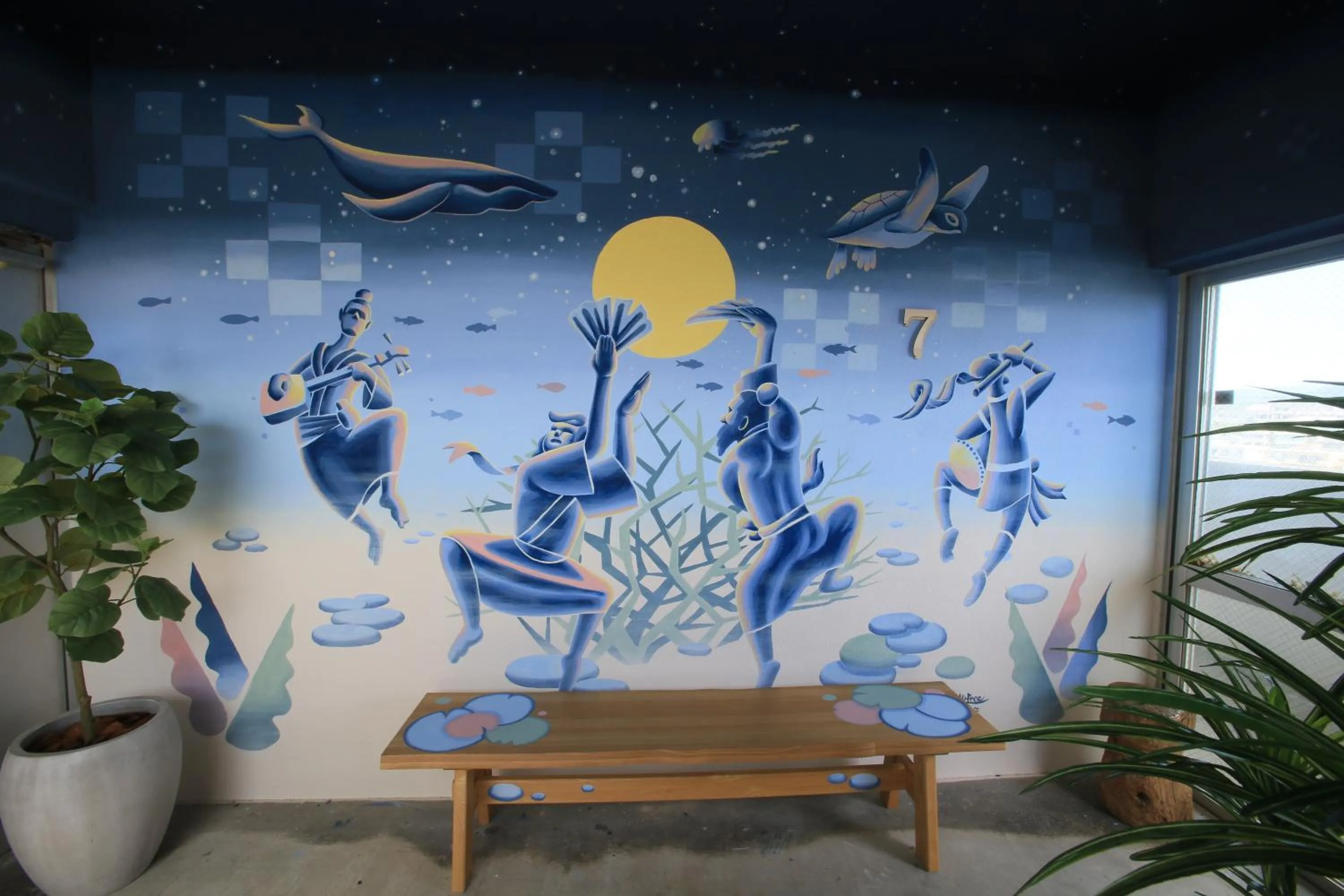 elevator in Sky Cuculu Ishigakijima