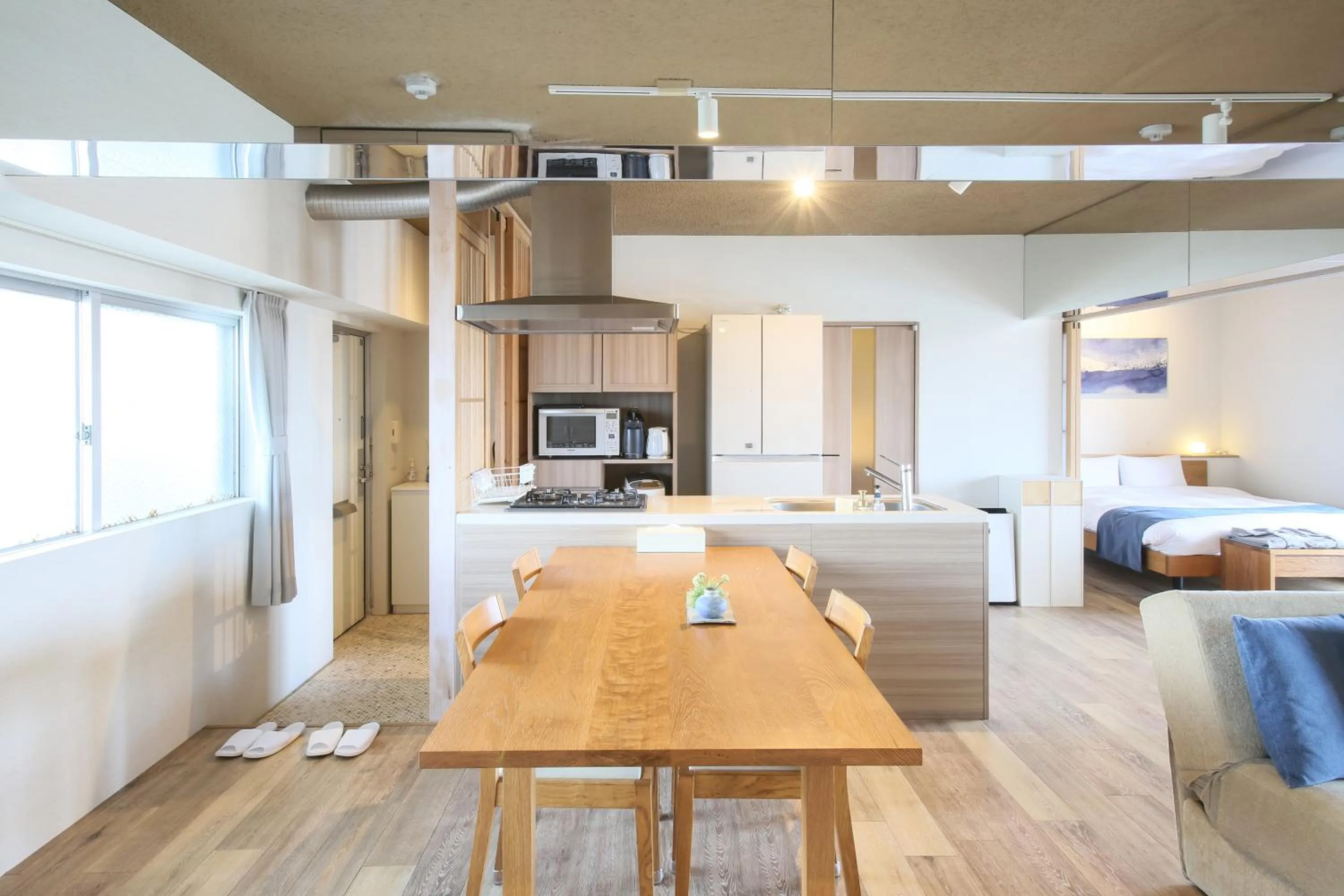 Kitchen or kitchenette in Sky Cuculu Ishigakijima