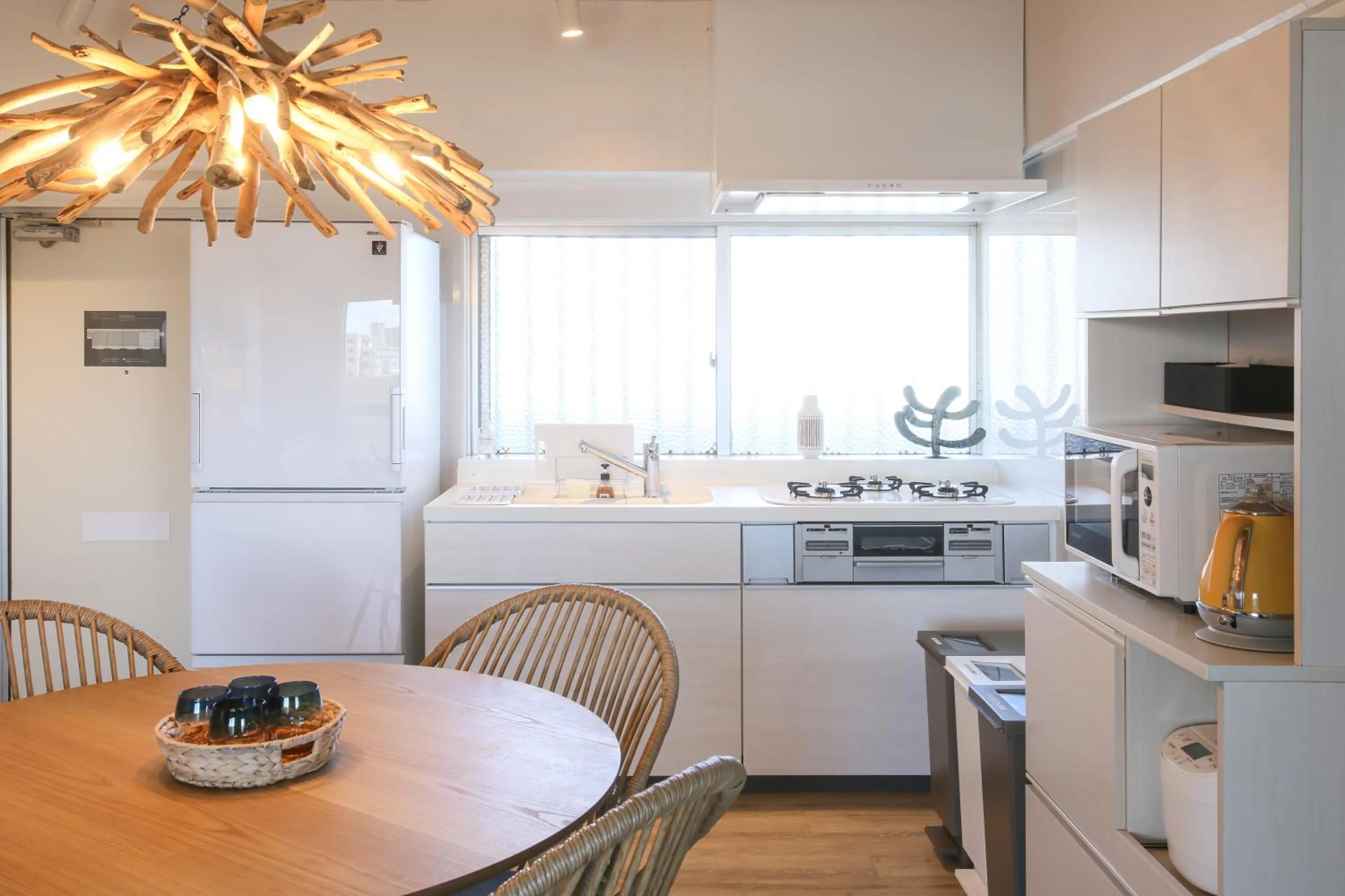 Kitchen or kitchenette in Sky Cuculu Ishigakijima