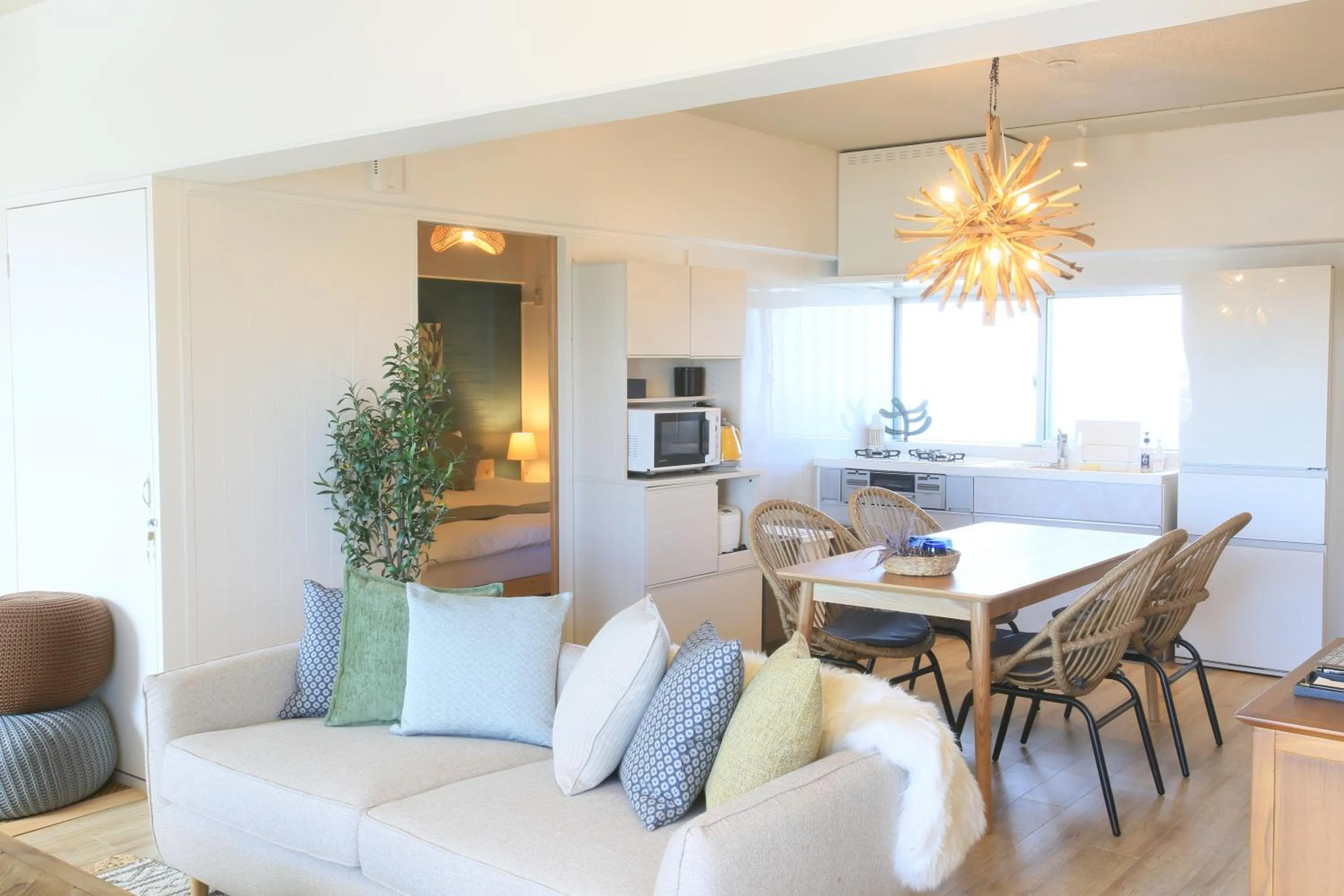 Living room in Sky Cuculu Ishigakijima