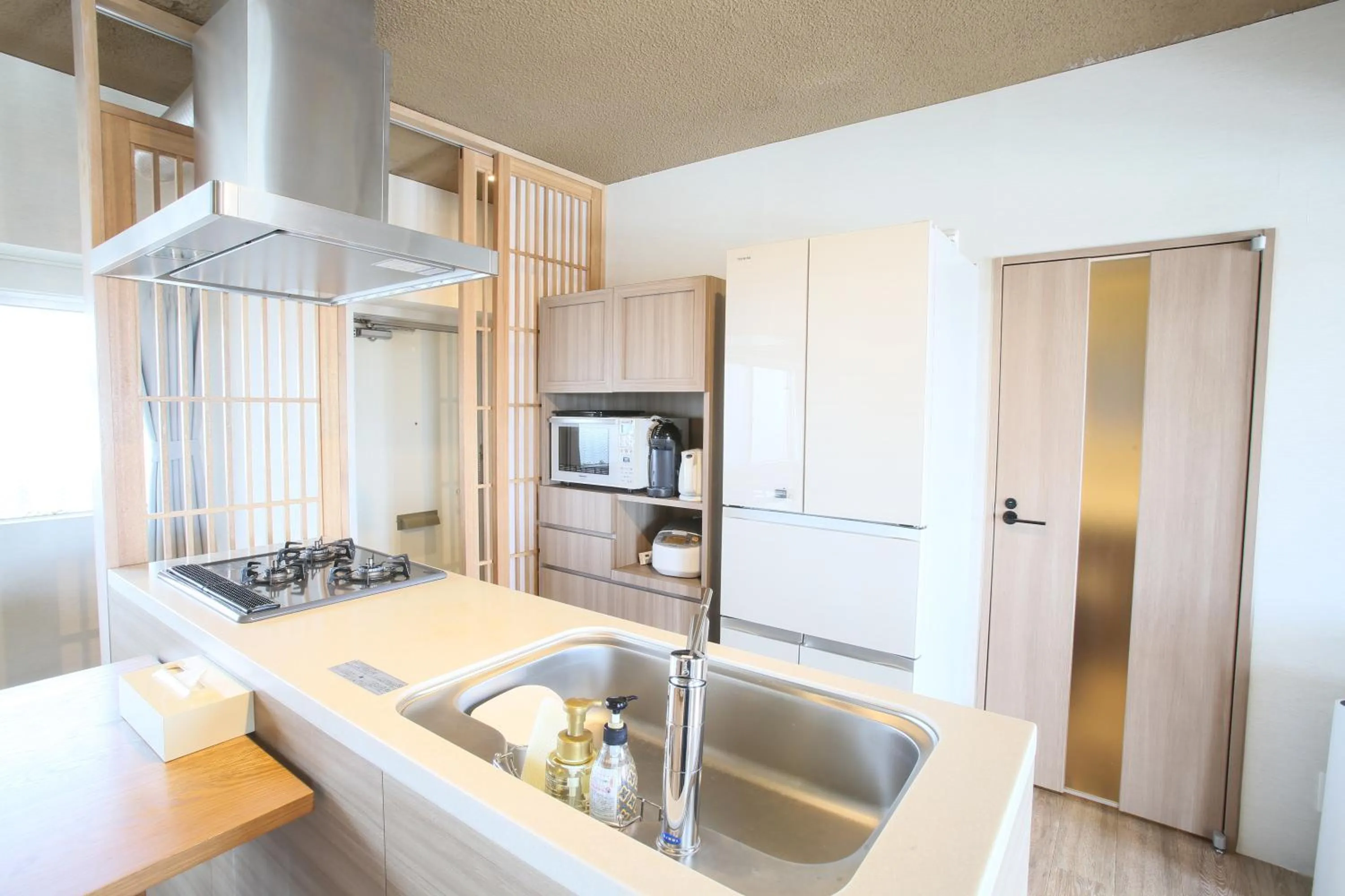 Kitchen or kitchenette in Sky Cuculu Ishigakijima