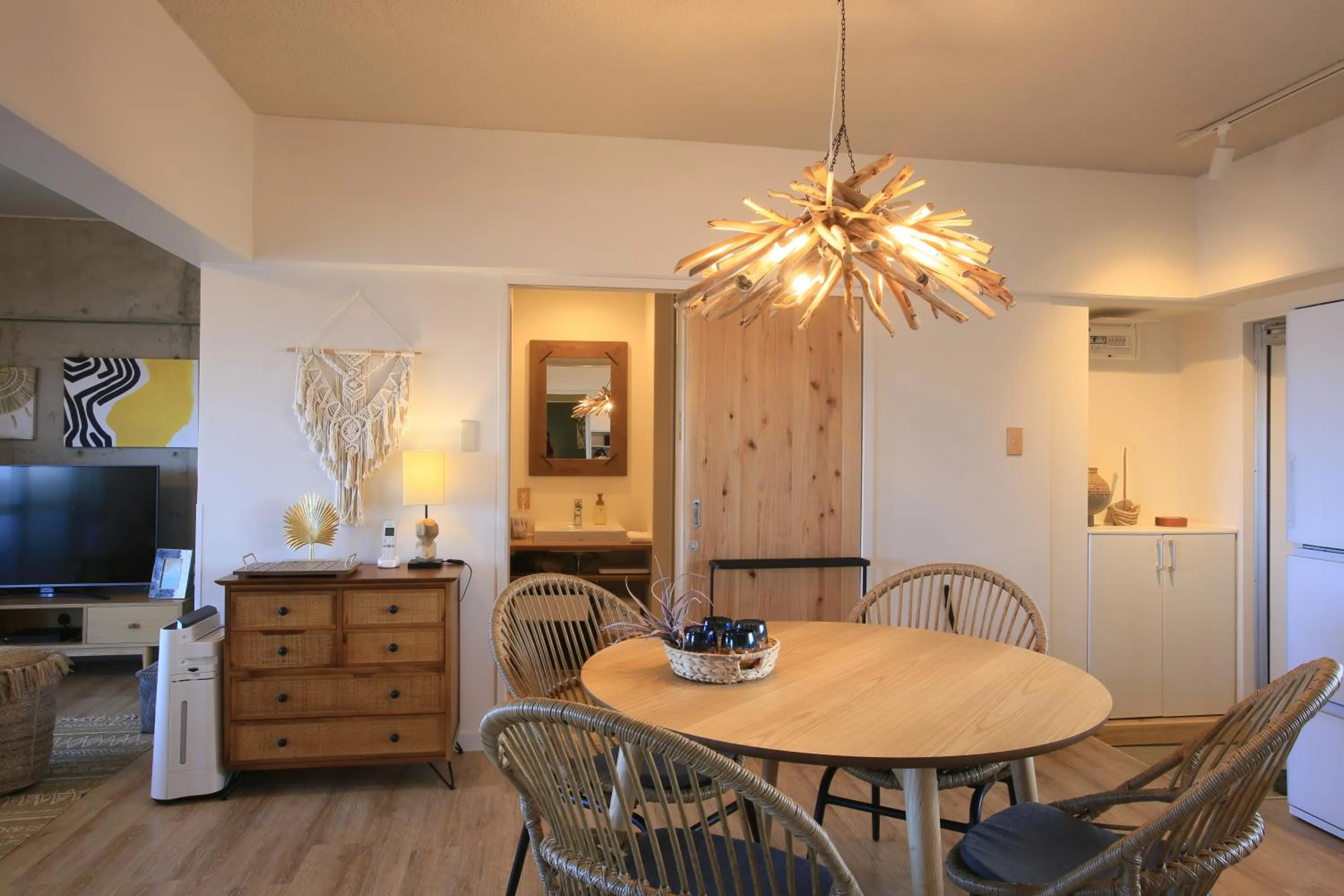 Living room in Sky Cuculu Ishigakijima