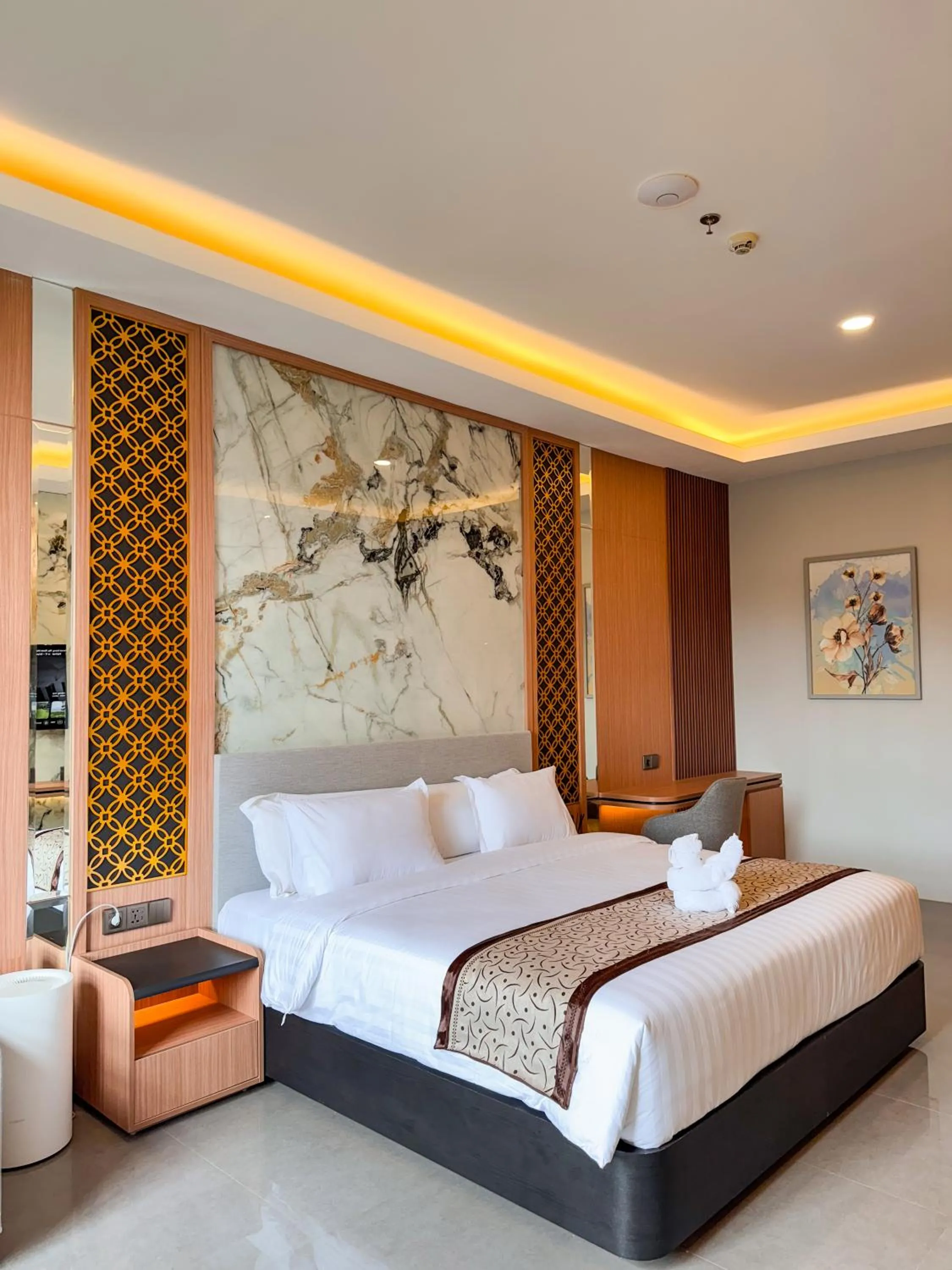 Bed in Griya Persada Convention Hotel & Resort Bandungan