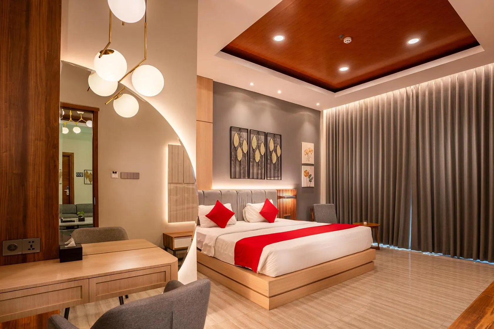 Bed in Griya Persada Convention Hotel & Resort Bandungan