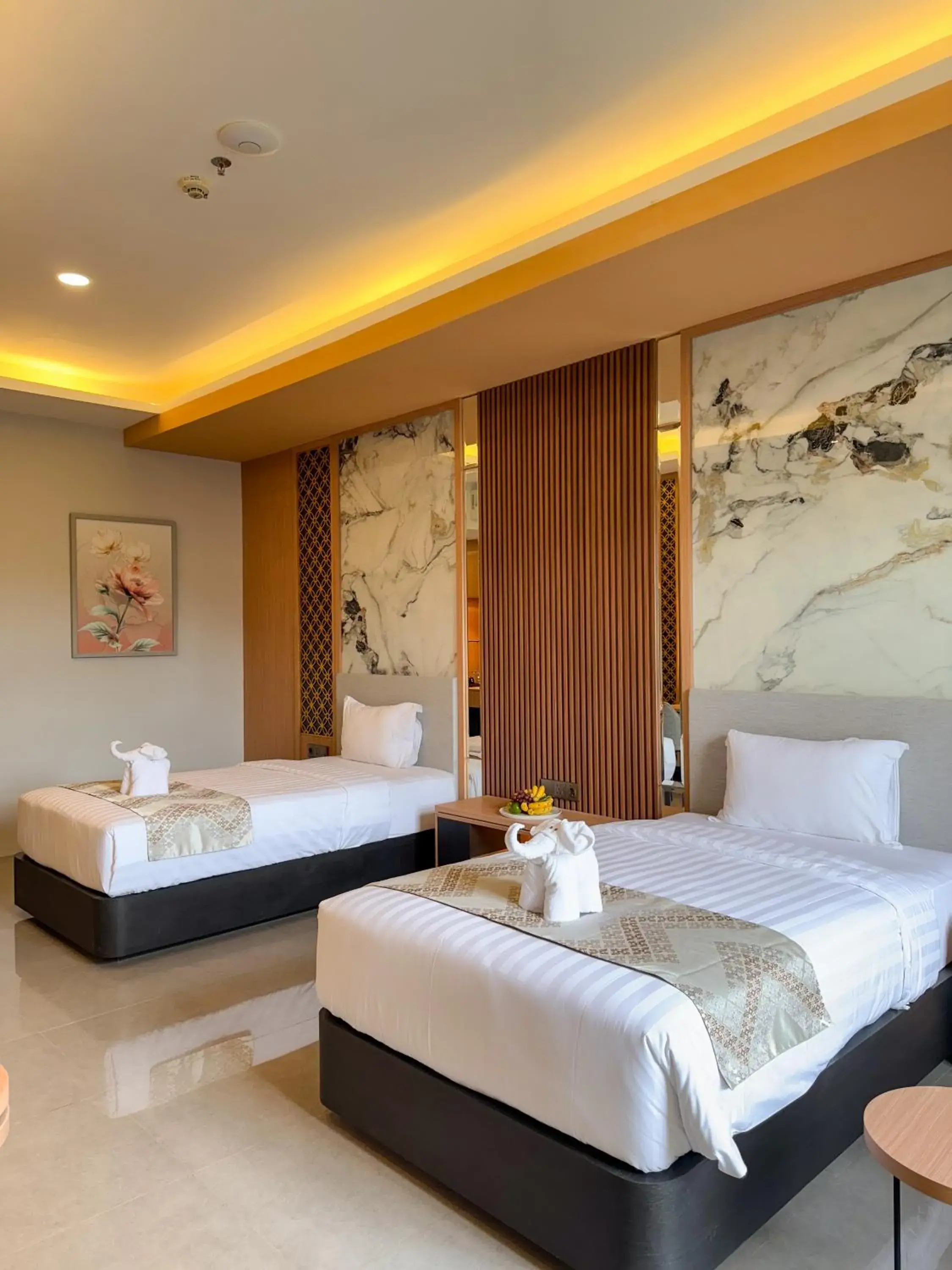 Bed in Griya Persada Convention Hotel & Resort Bandungan Bed in Griya Persada Convention Hotel & Resort Bandungan