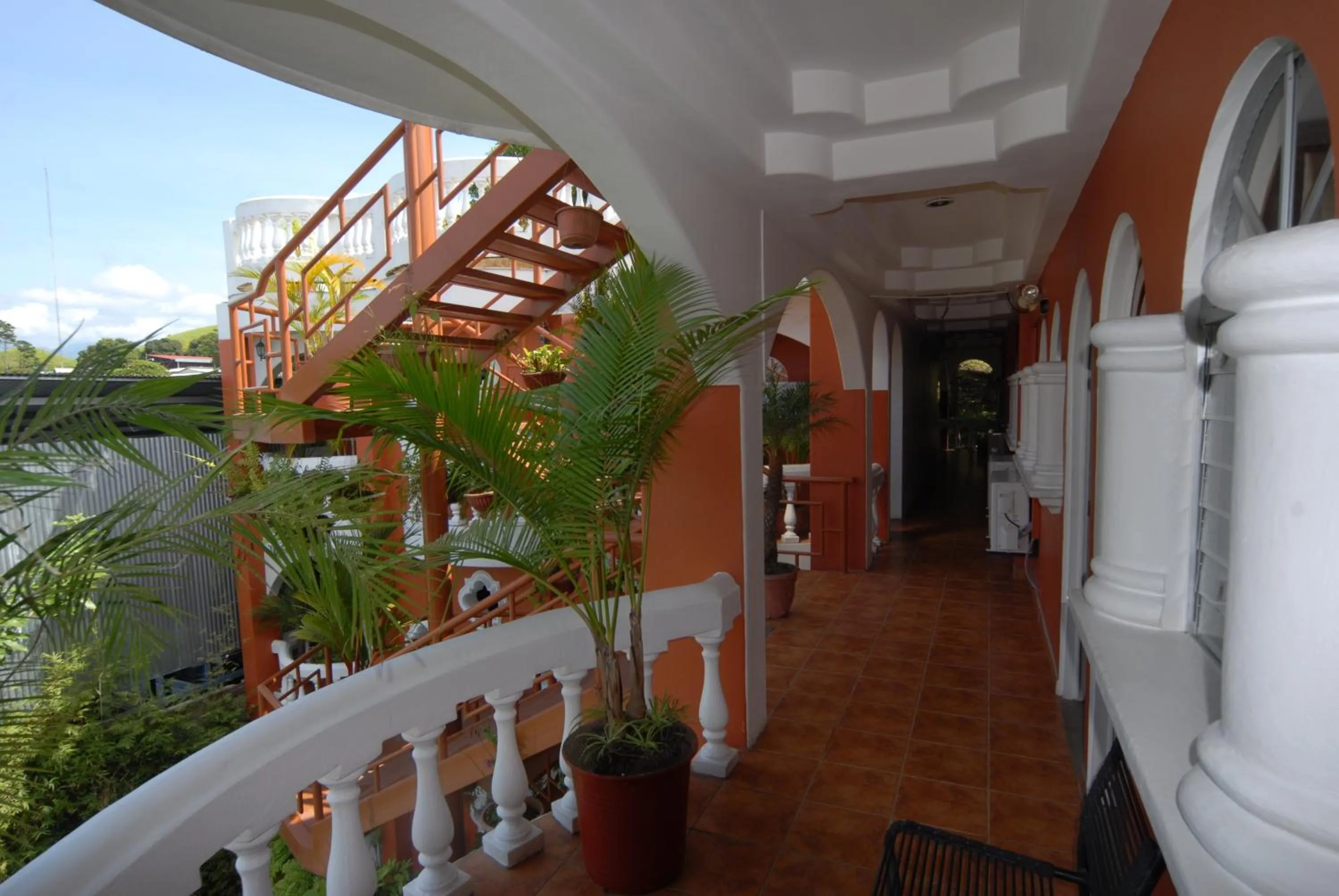 Balcony/Terrace in Hotel Le Priss