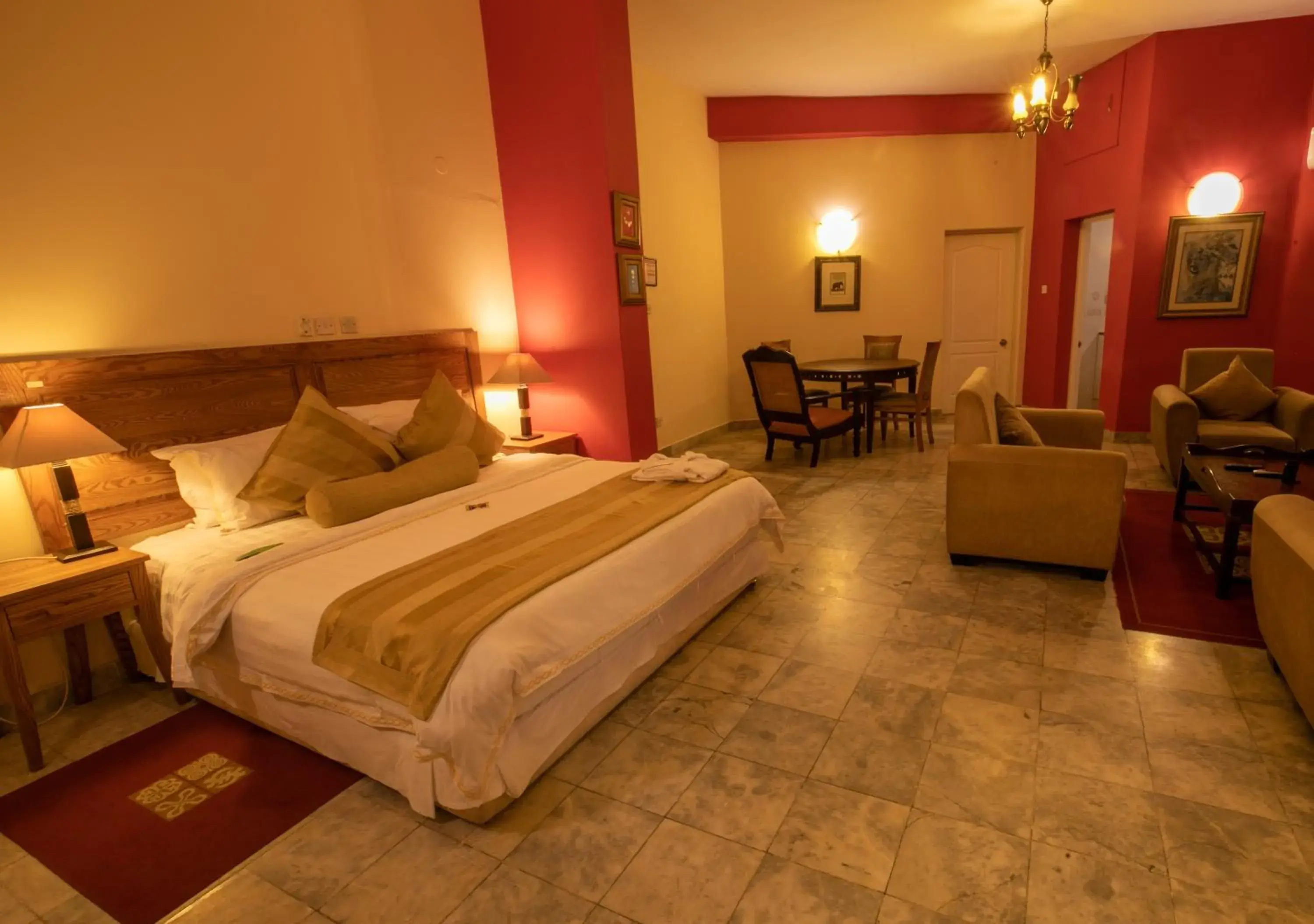 Bed in La Palm Royal Beach Hotel Bed in La Palm Royal Beach Hotel