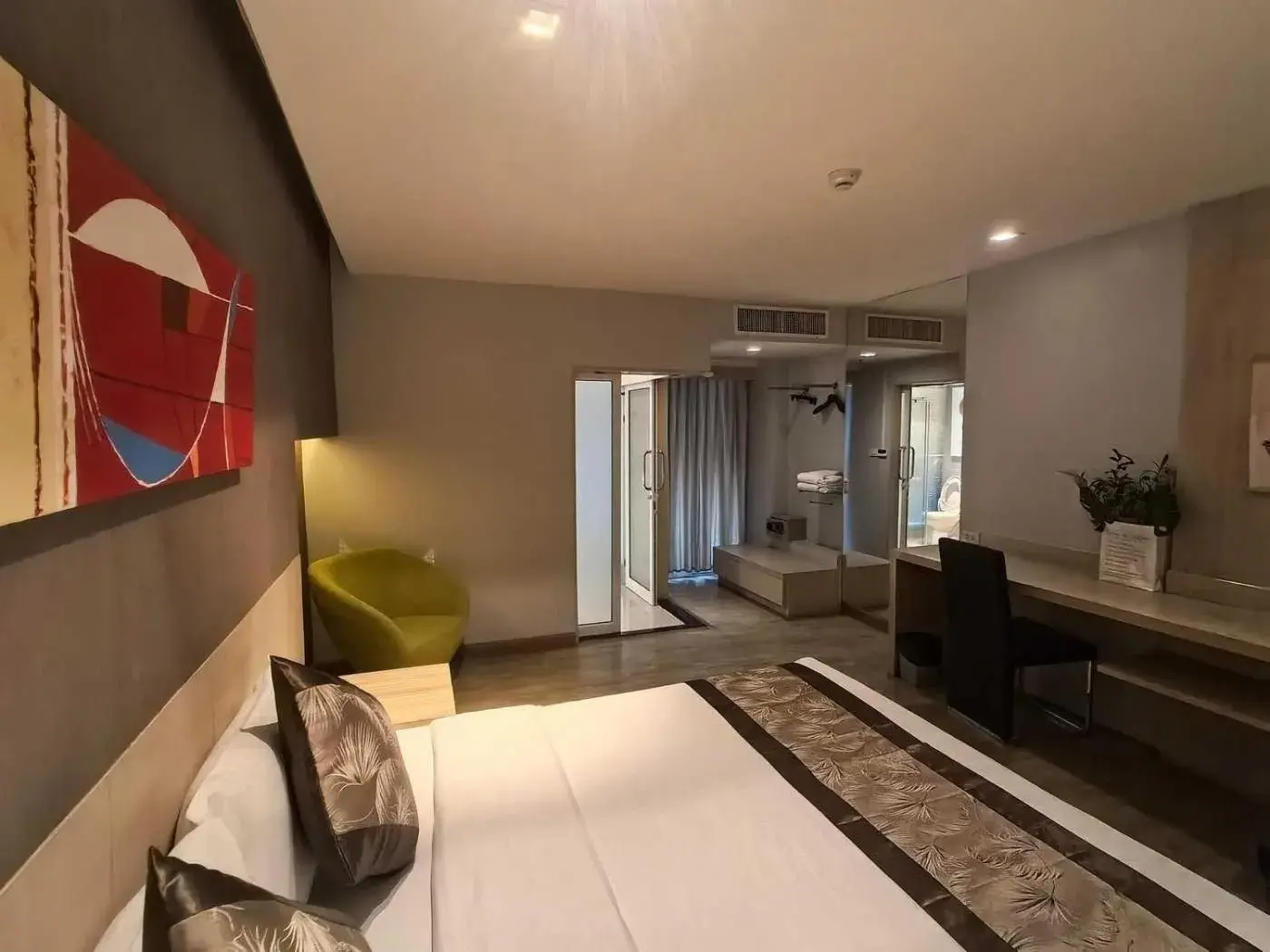 Bedroom, Bed in Palette Hi Hotel Bangkok Bedroom, Bed in Palette Hi Hotel Bangkok