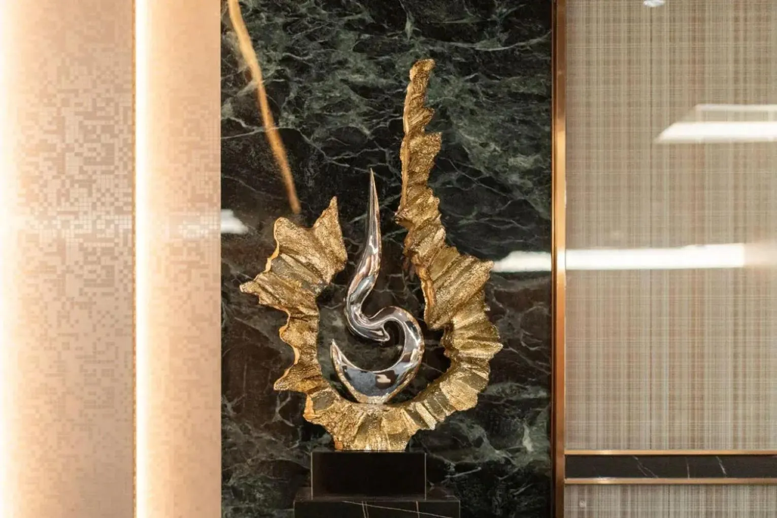 Decorative detail in Palette Hi Hotel Bangkok