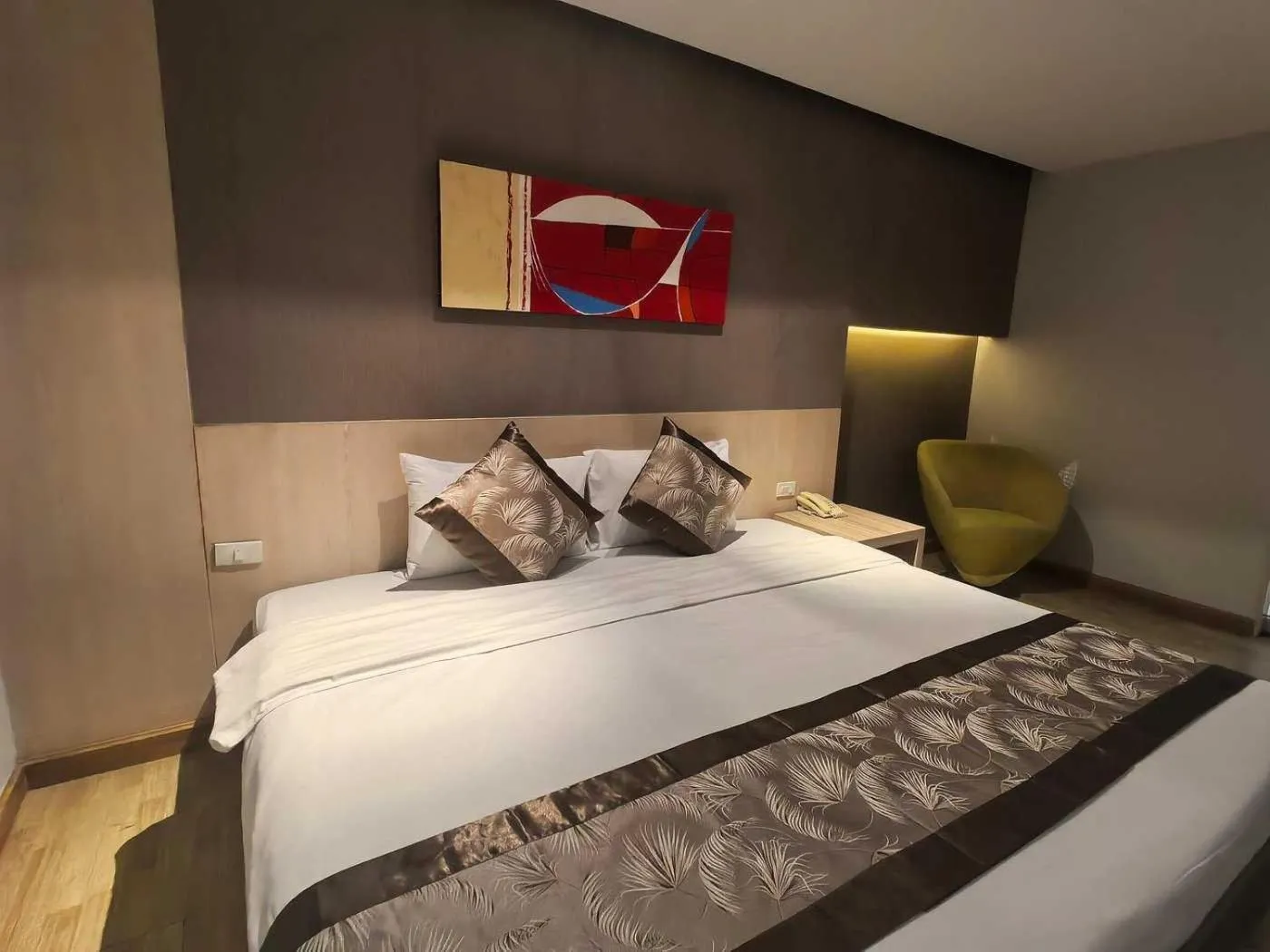 Bedroom, Bed in Palette Hi Hotel Bangkok