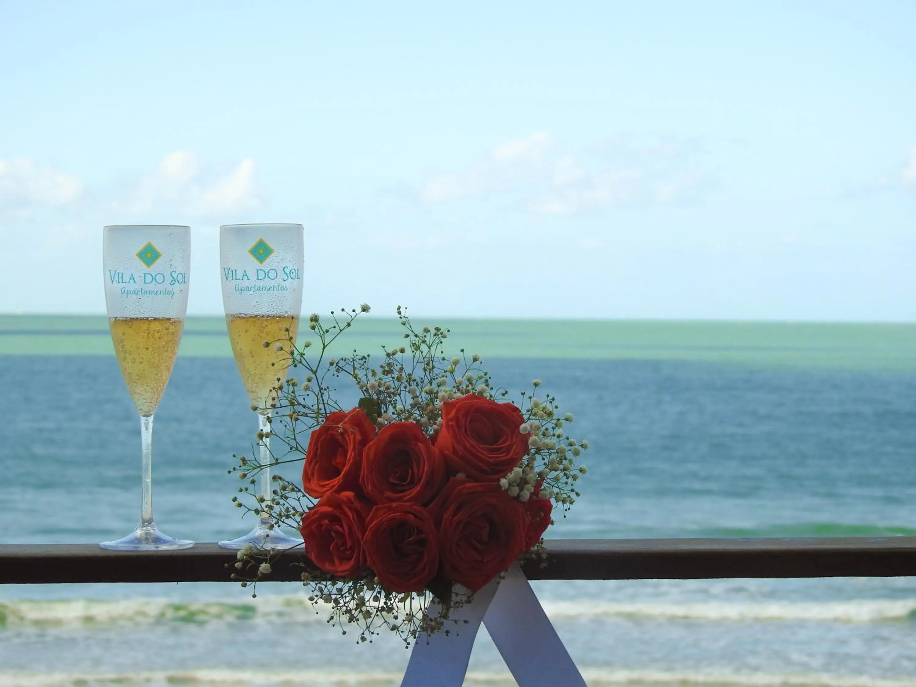 Balcony/Terrace in Residencial Vila do Sol, Apartamentos com pé na areia
