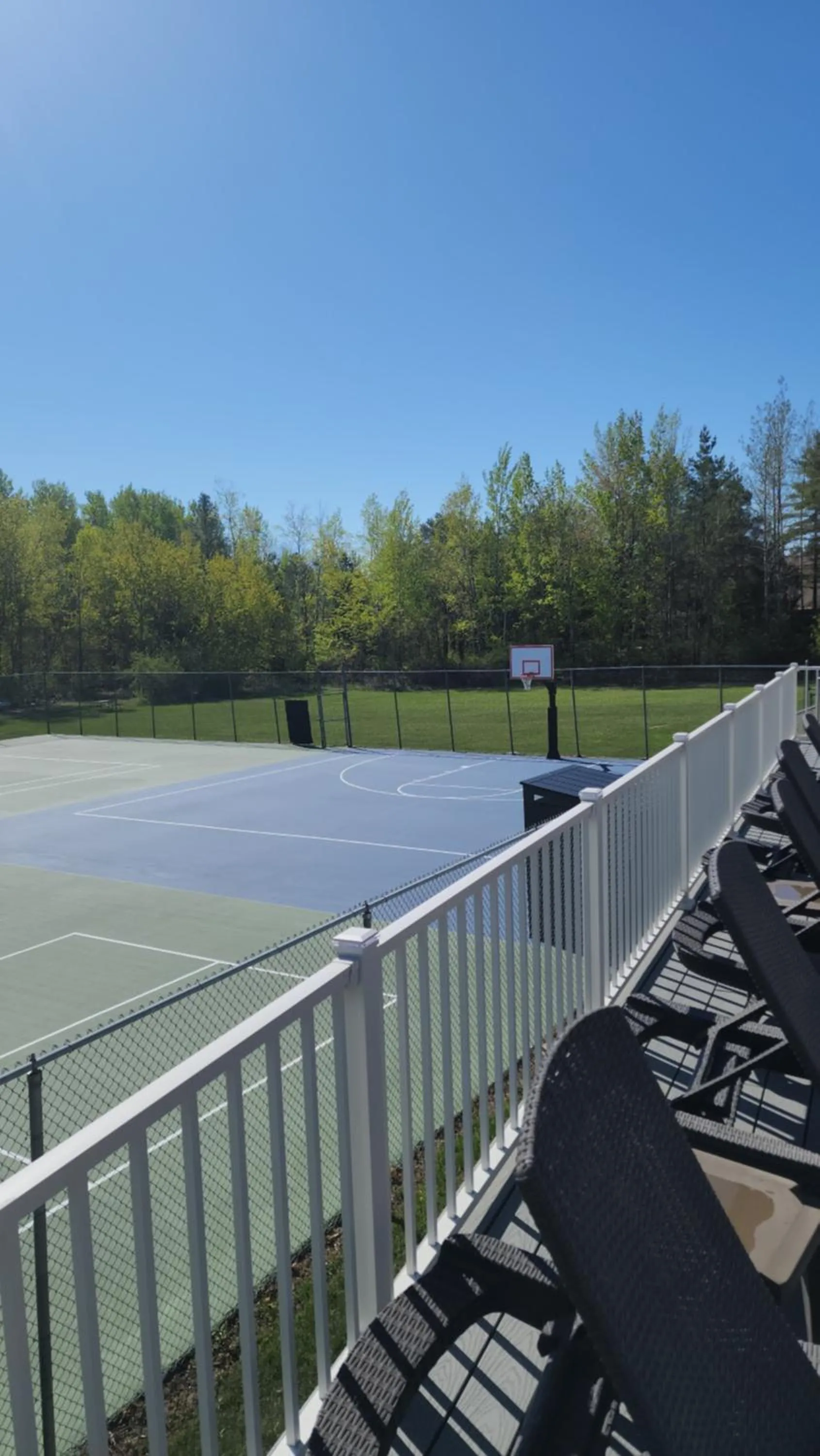 Tennis court in Parkwood Lodge