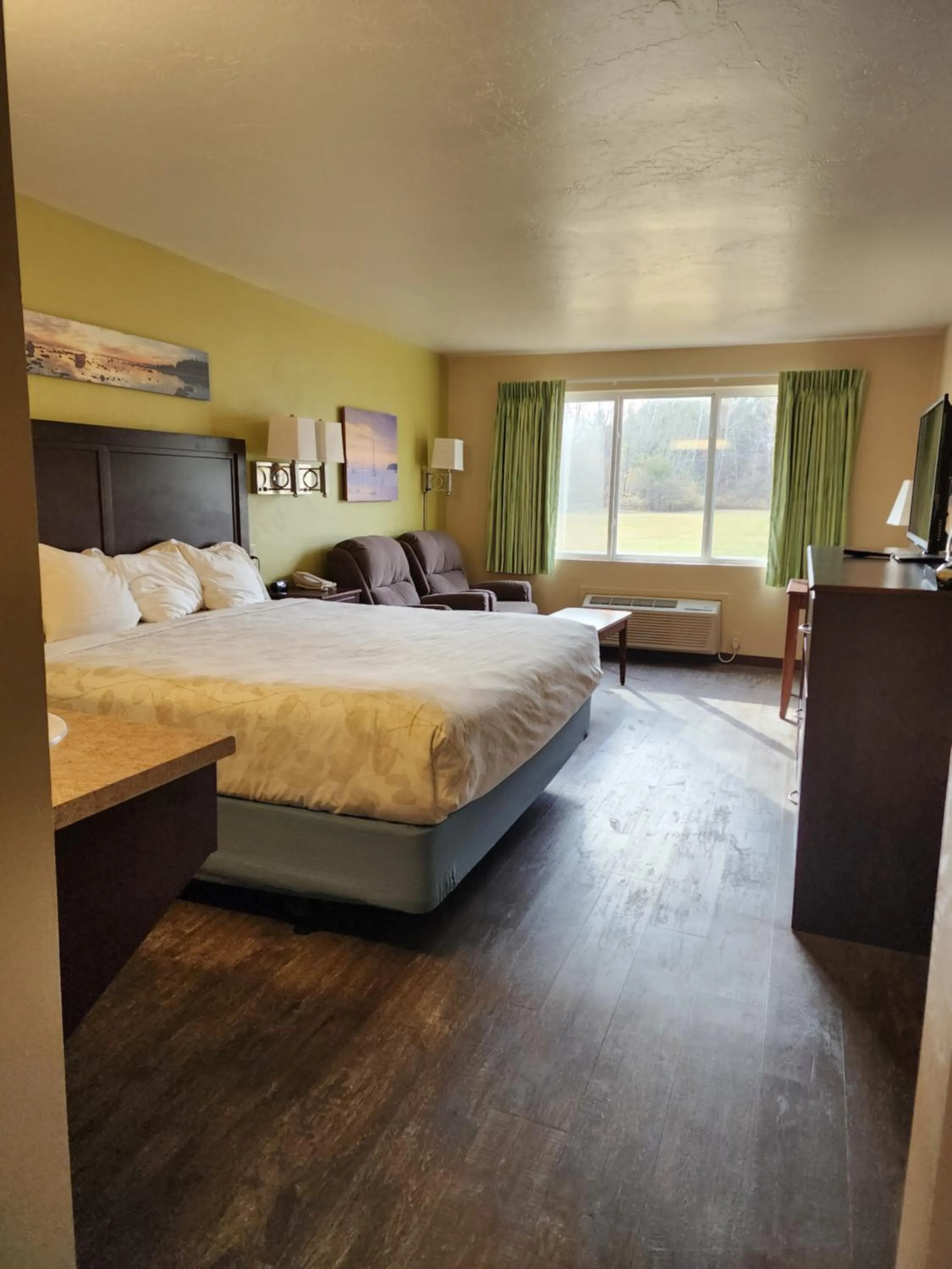 Bed in Parkwood Lodge