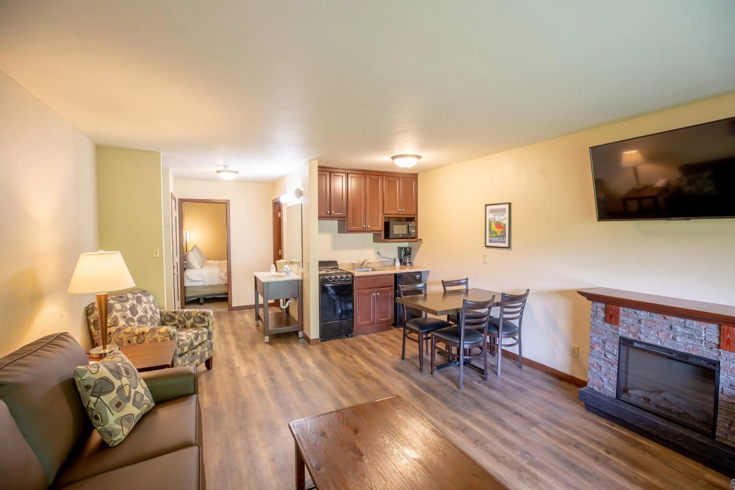 Living room in Parkwood Lodge