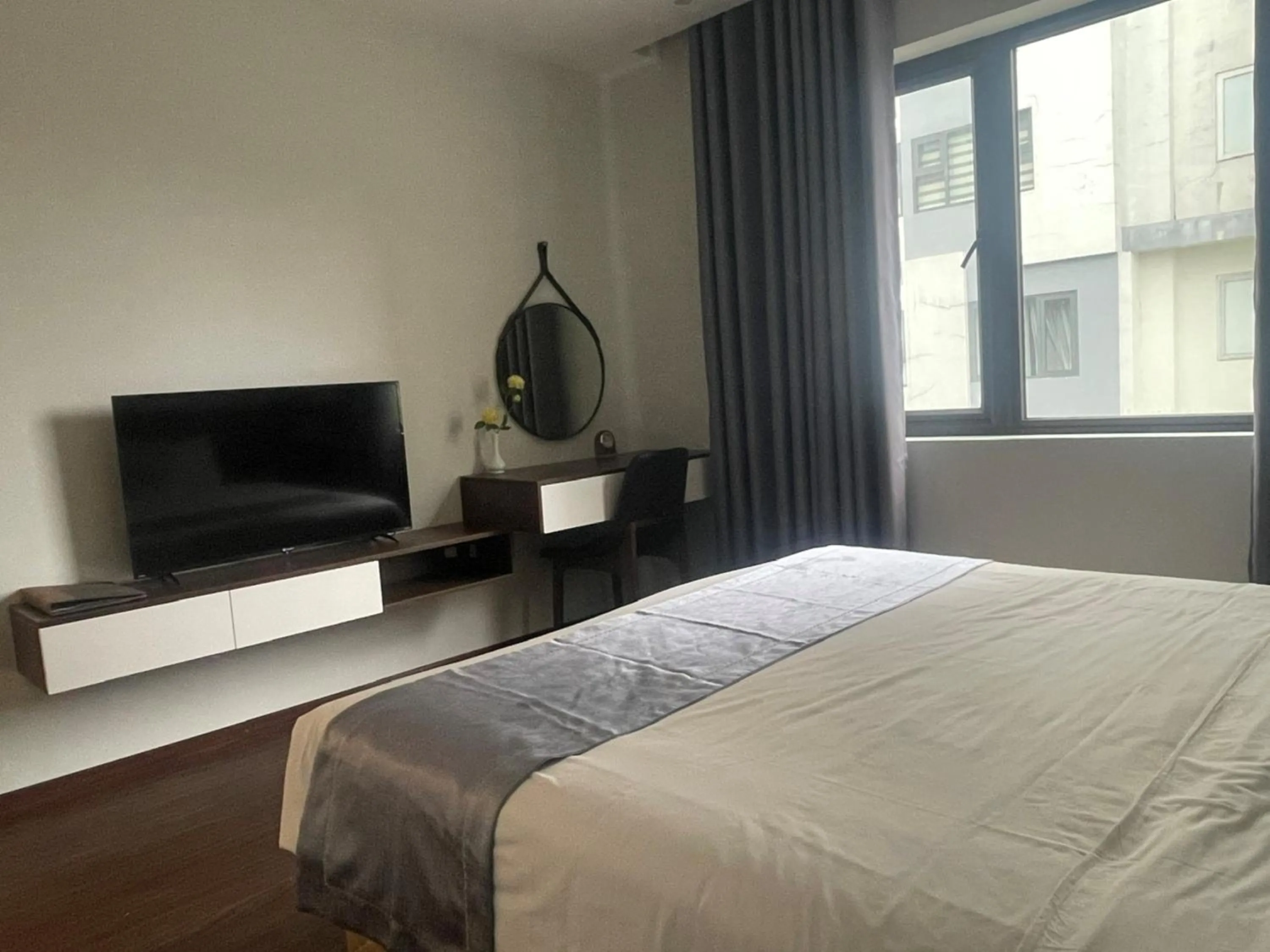 Bedroom, Bed in An Tín Hotel