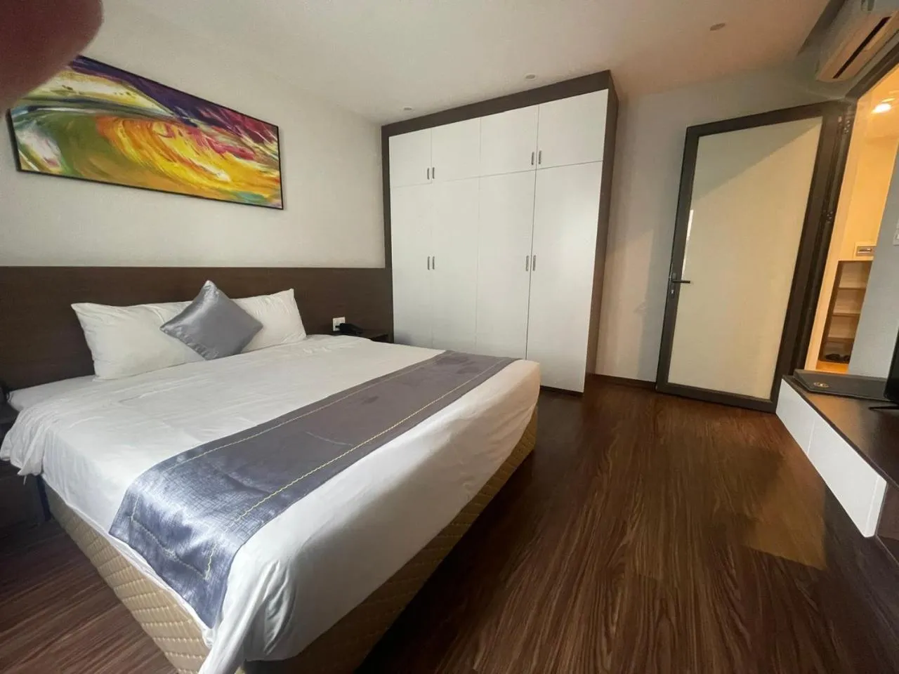 Bedroom, Bed in An Tín Hotel