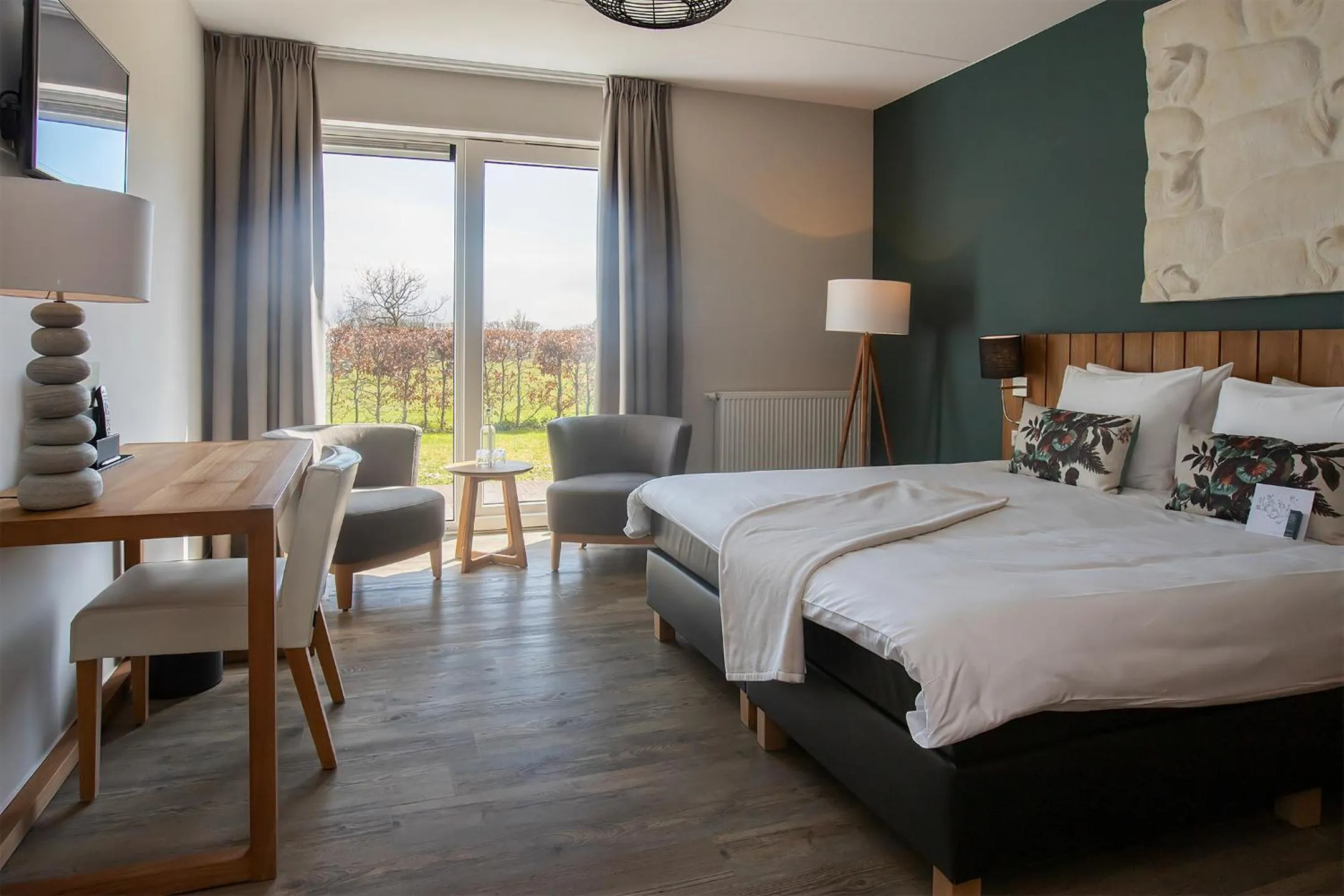Double Room with Terrace in Boutique Hotel Texel