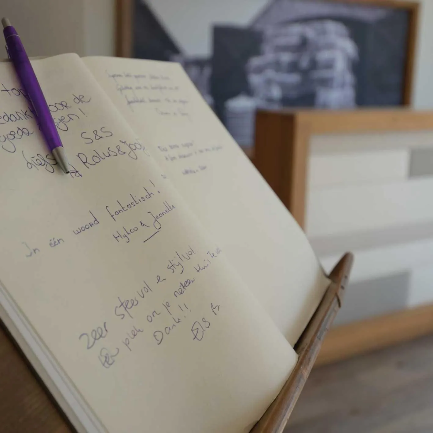 Decorative detail in Boutique Hotel Texel