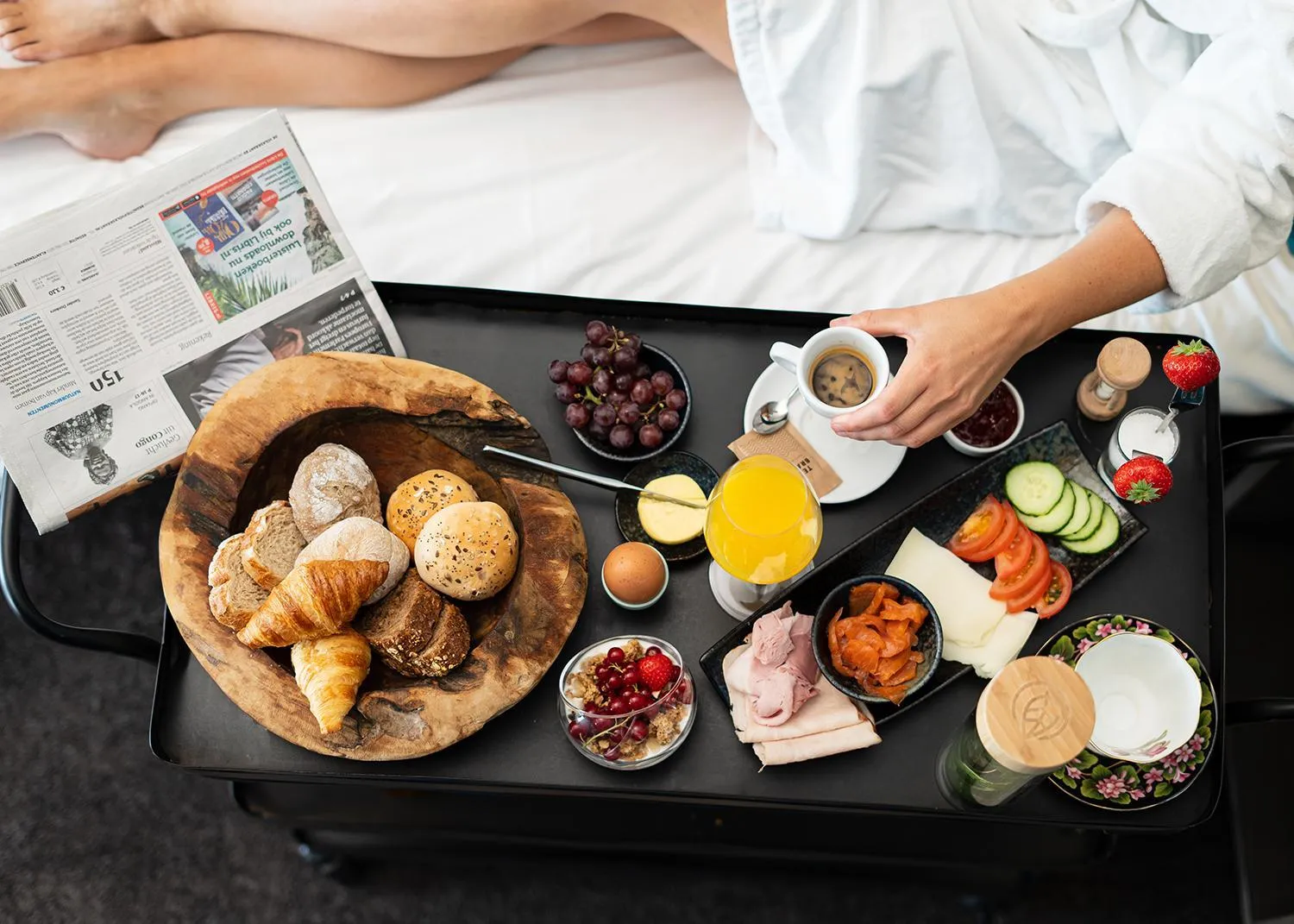 Decorative detail in Boutique Hotel Texel