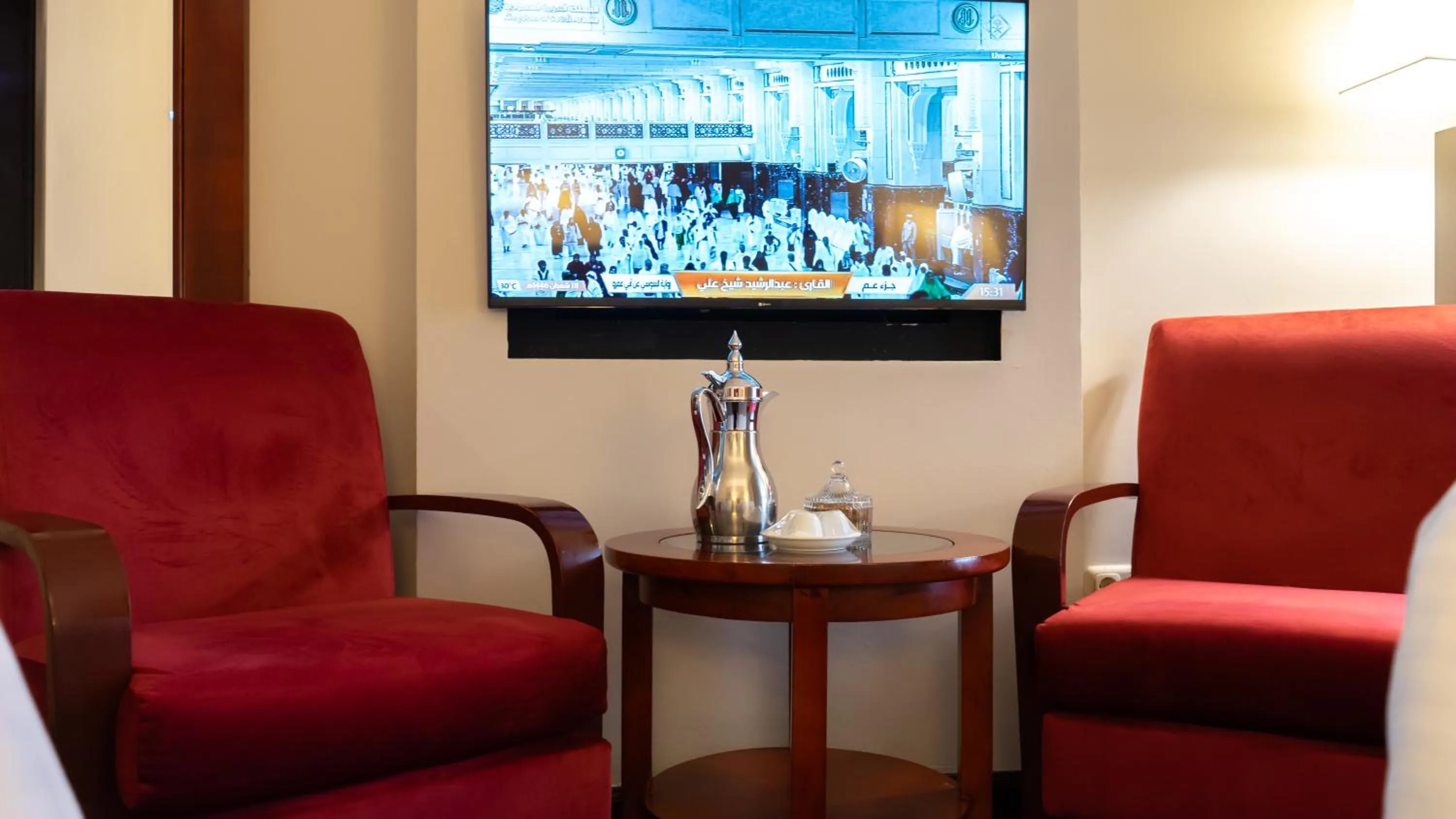 Seating area in فندق الصفوة البرج الثالث Al Safwah Hotel Third Tower 3