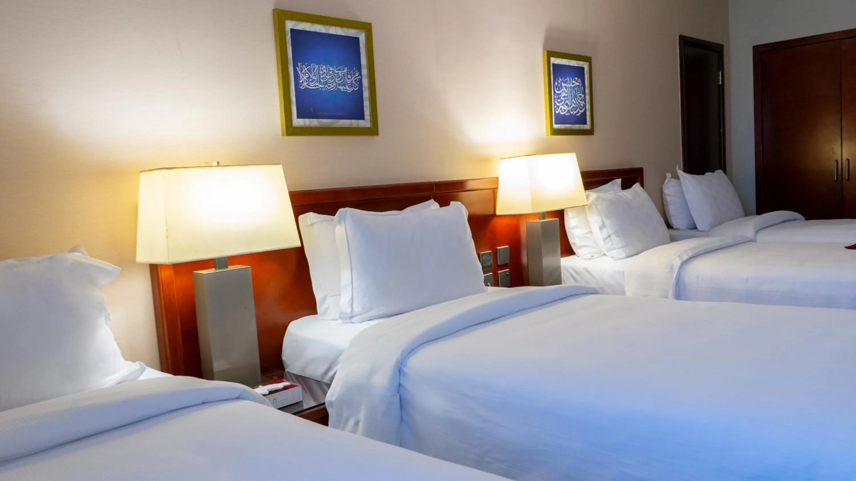 Bed in فندق الصفوة البرج الثالث Al Safwah Hotel Third Tower 3