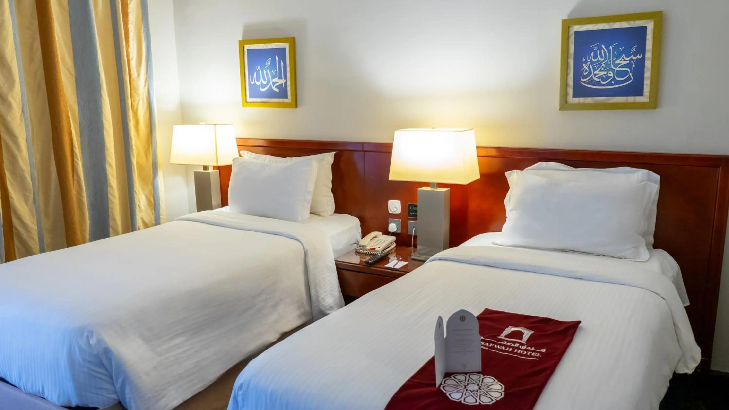 Bed in فندق الصفوة البرج الثالث Al Safwah Hotel Third Tower 3